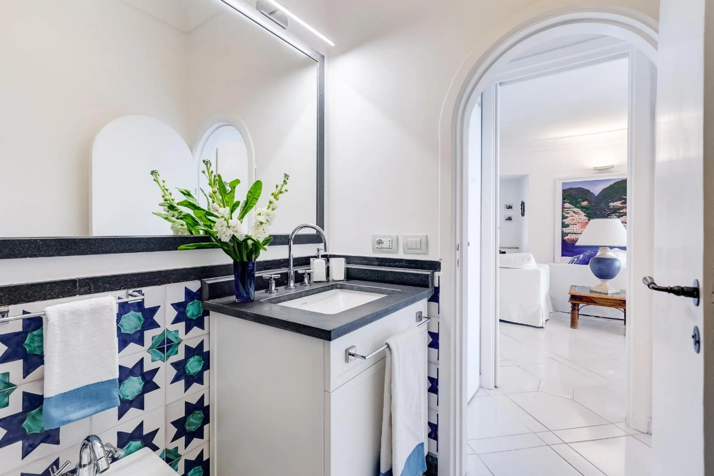 Bathroom in Torre Silja