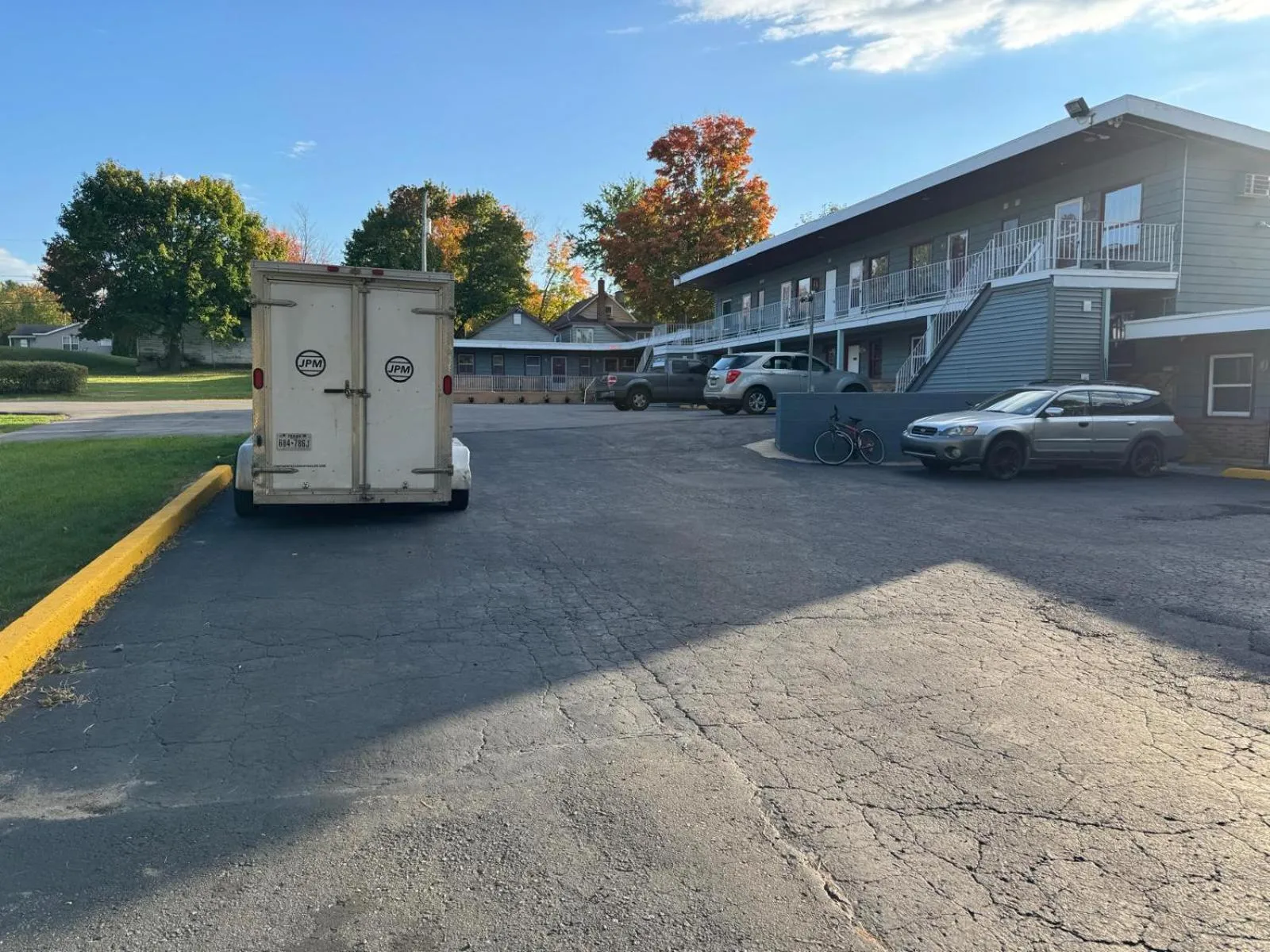 Facade/entrance in Economy Inn Cadillac MI by Hotel O