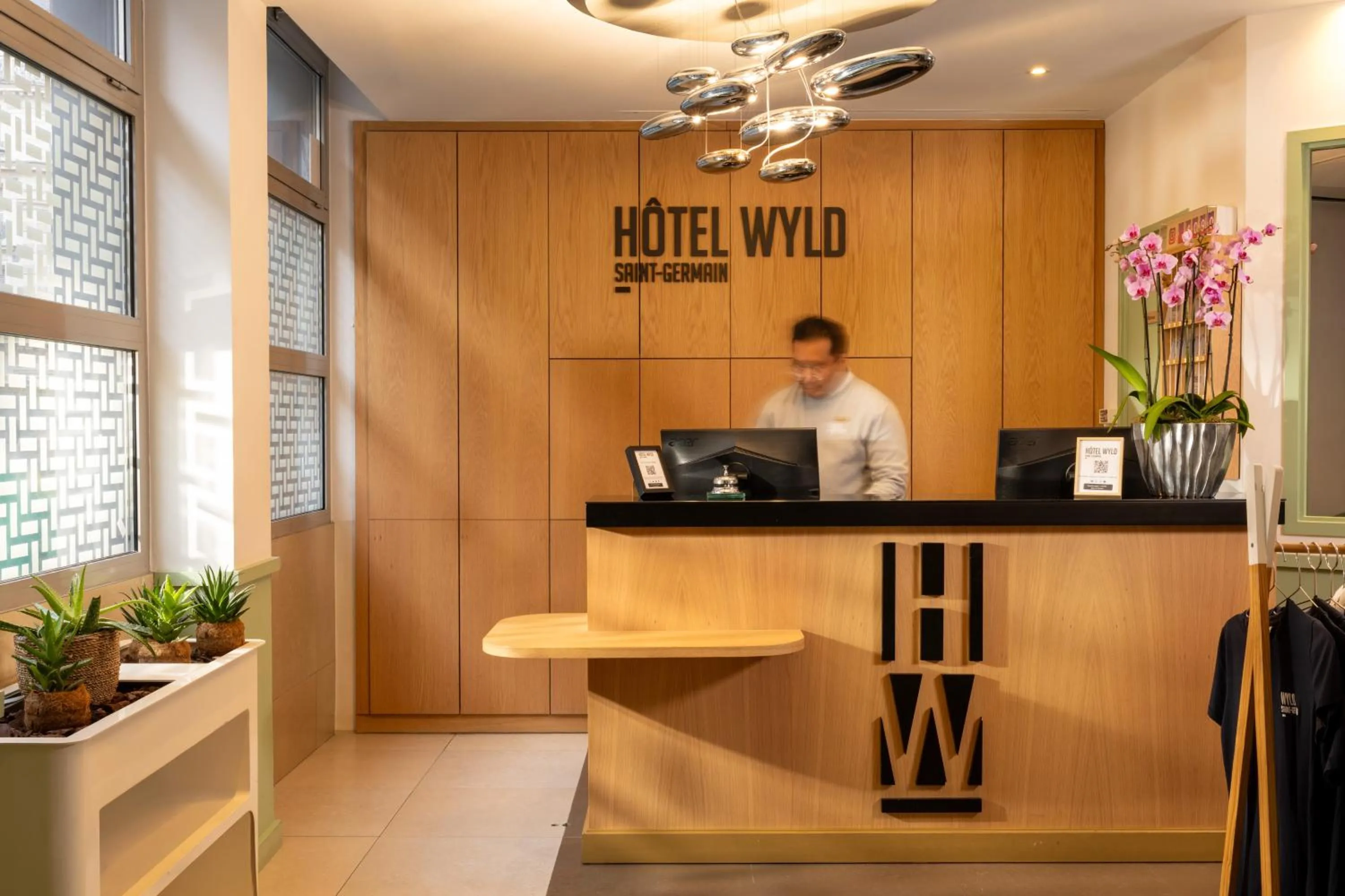 Lobby or reception in Hôtel WYLD Saint Germain