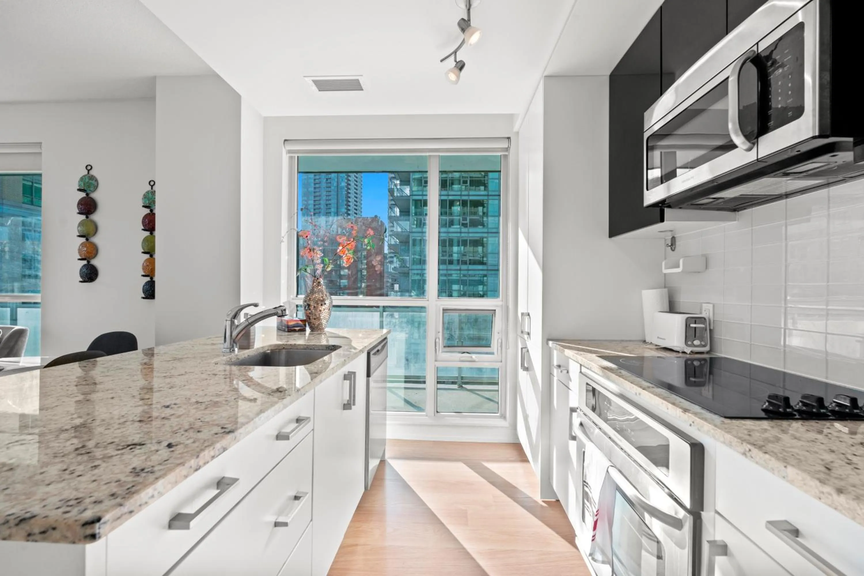 Kitchen or kitchenette in Modern Lillian St Apartments by GLOBALSTAY