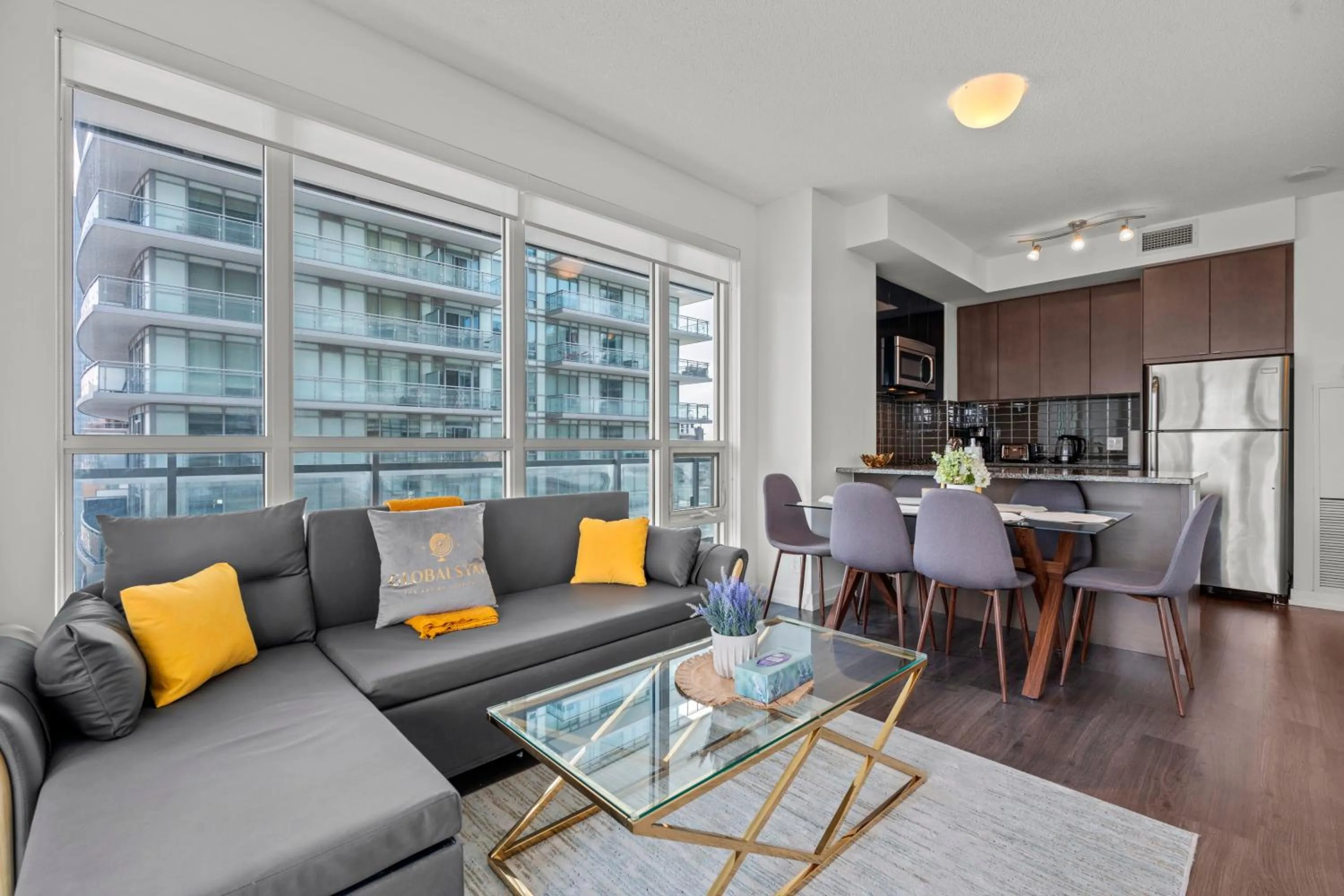 Kitchen or kitchenette in Modern Lillian St Apartments by GLOBALSTAY