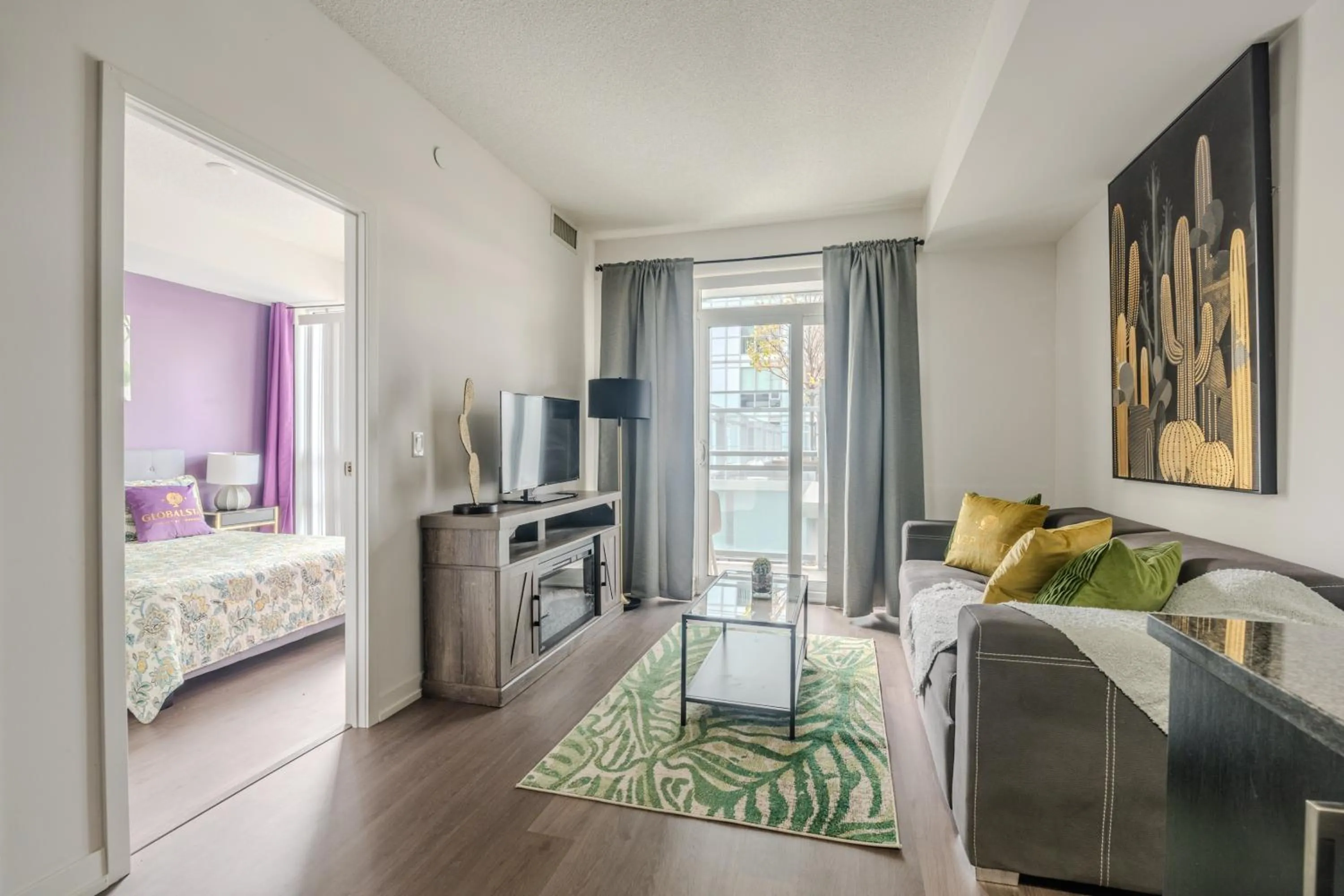 Bed in Modern Lillian St Apartments by GLOBALSTAY