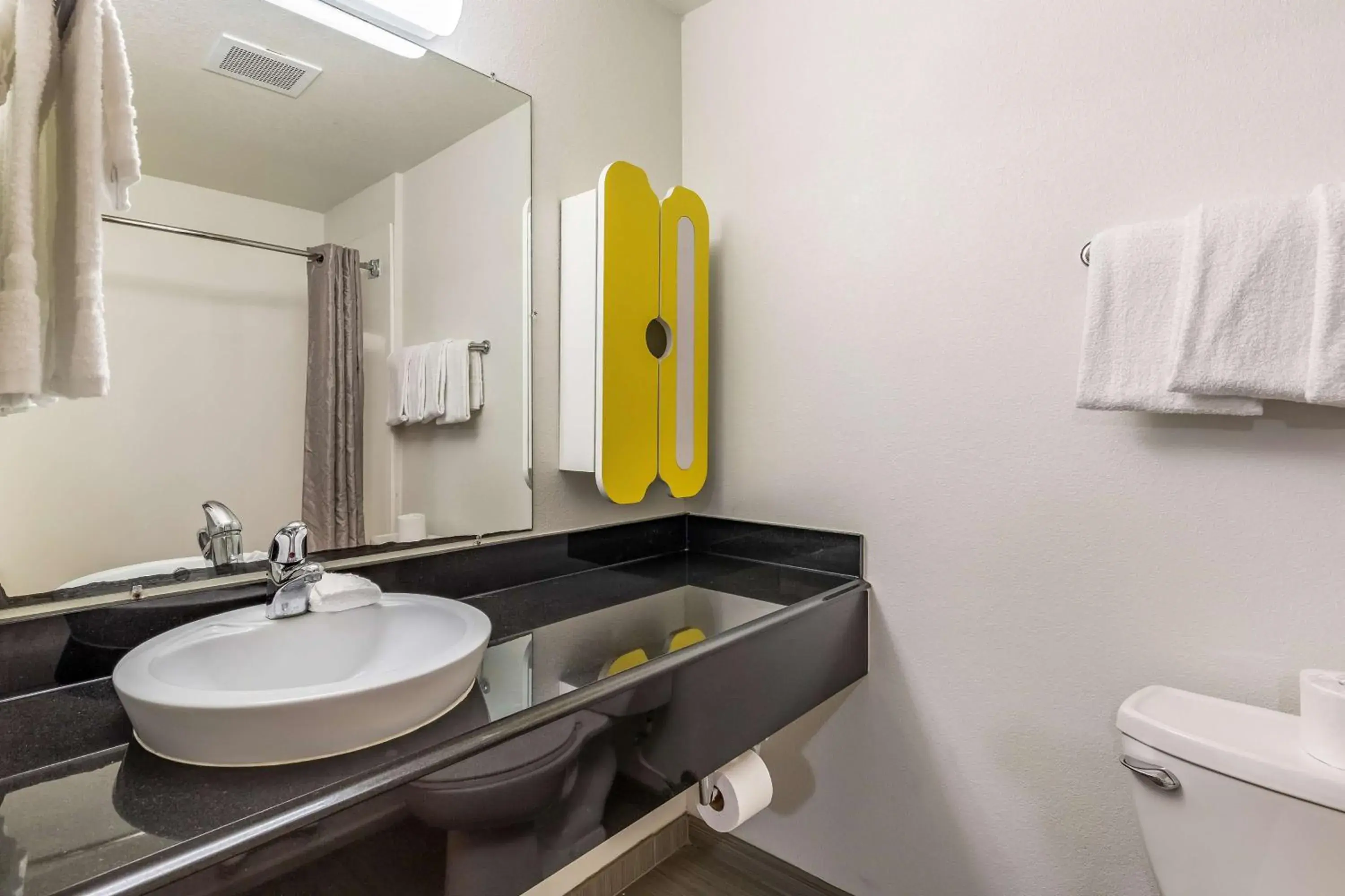 Bathroom in Studio 6-Orange, TX Bathroom in Studio 6-Orange, TX