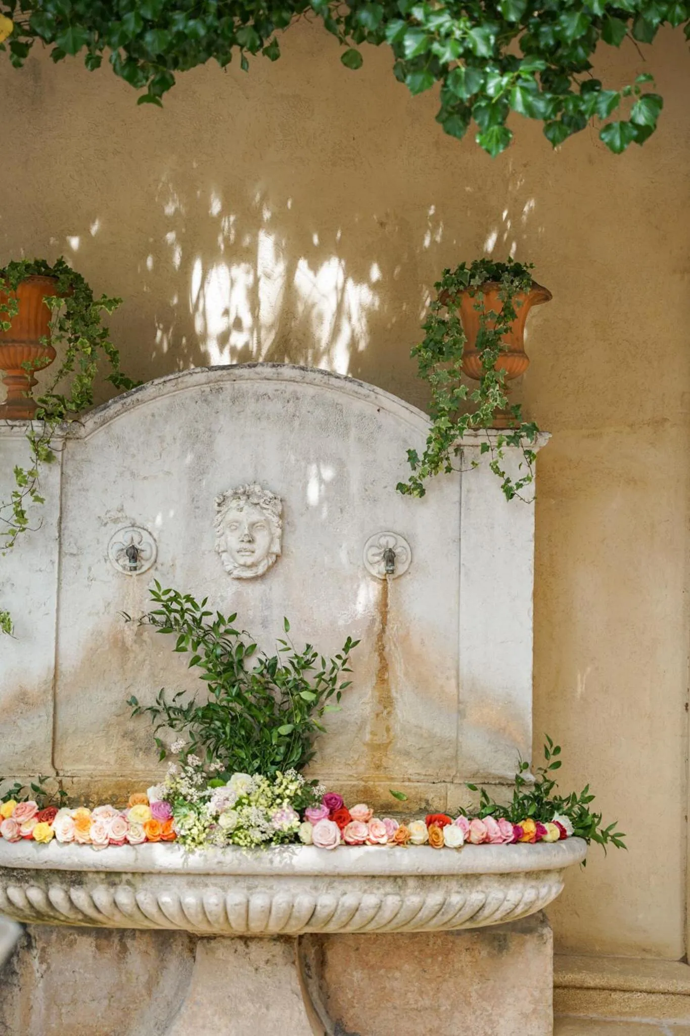 Patio in Villa Gallici Hôtel & Spa