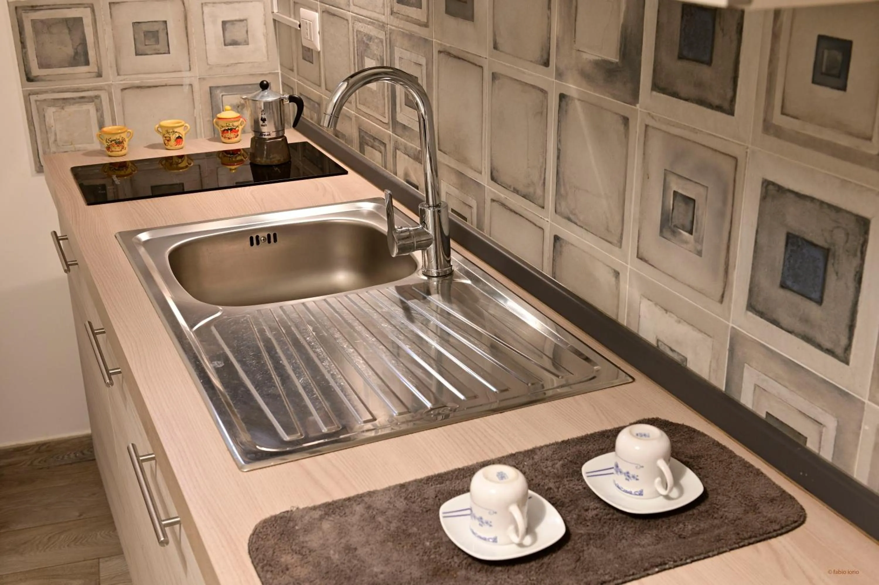 Kitchen or kitchenette in Il Cavalliere Bed & breakfast