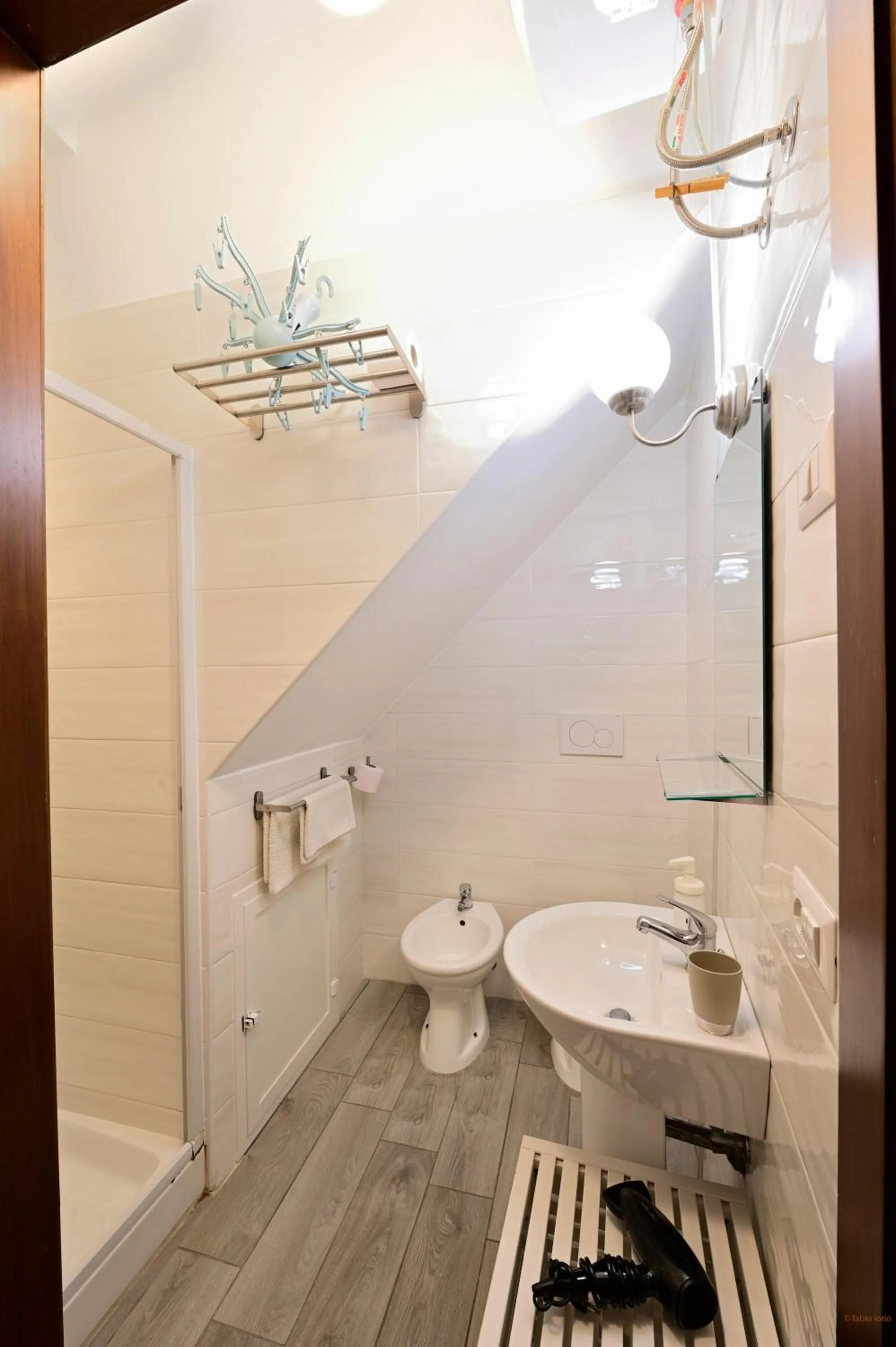 Bathroom in Il Cavalliere Bed & breakfast