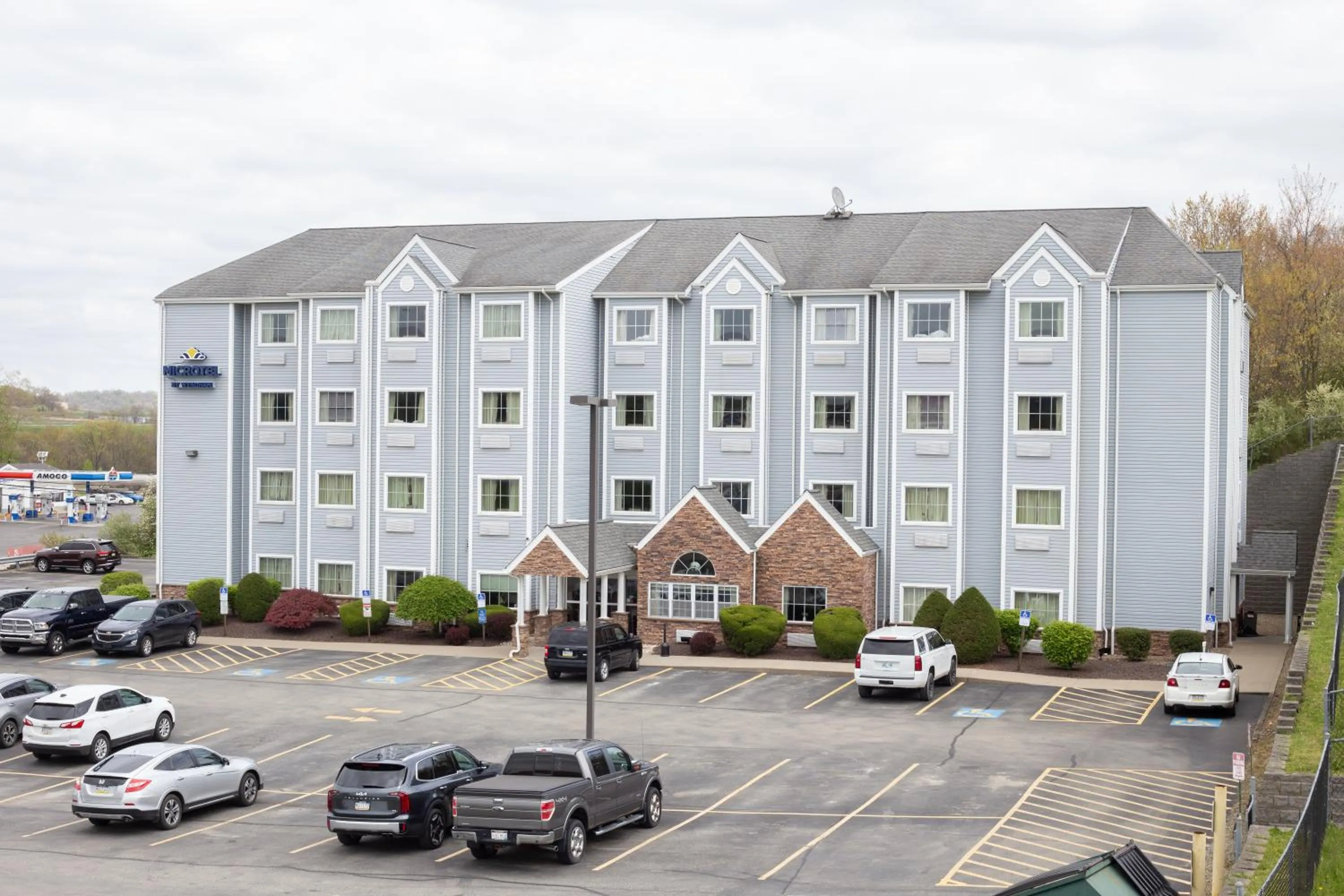 Property building in Microtel Inn & Suites by Wyndham Waynesburg