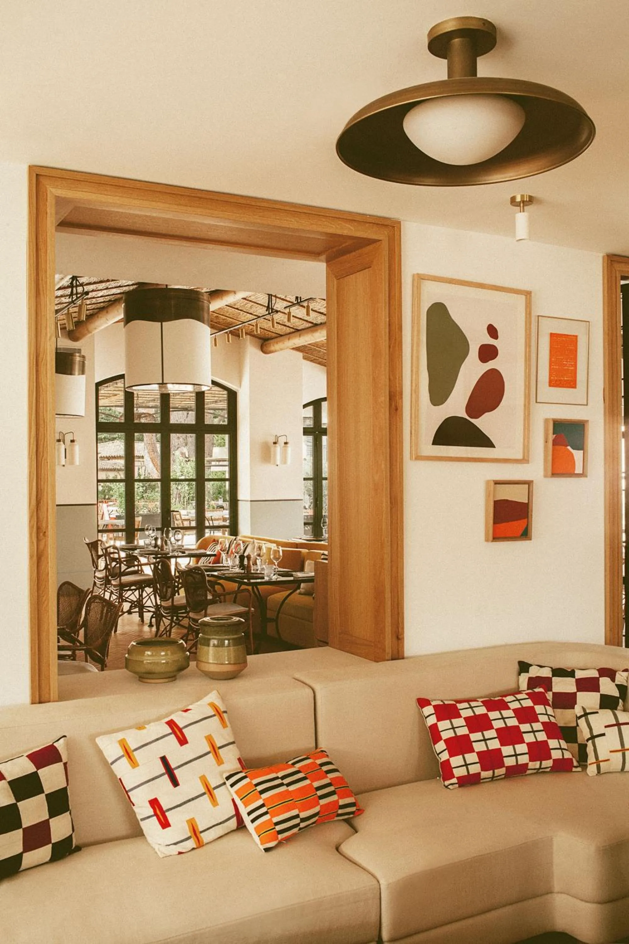 Restaurant/places to eat in Hotel Lou Pinet