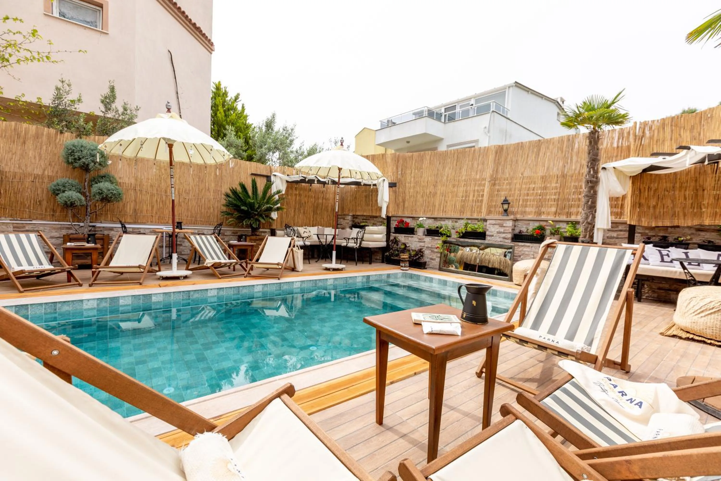 Swimming pool in Parna Hotel