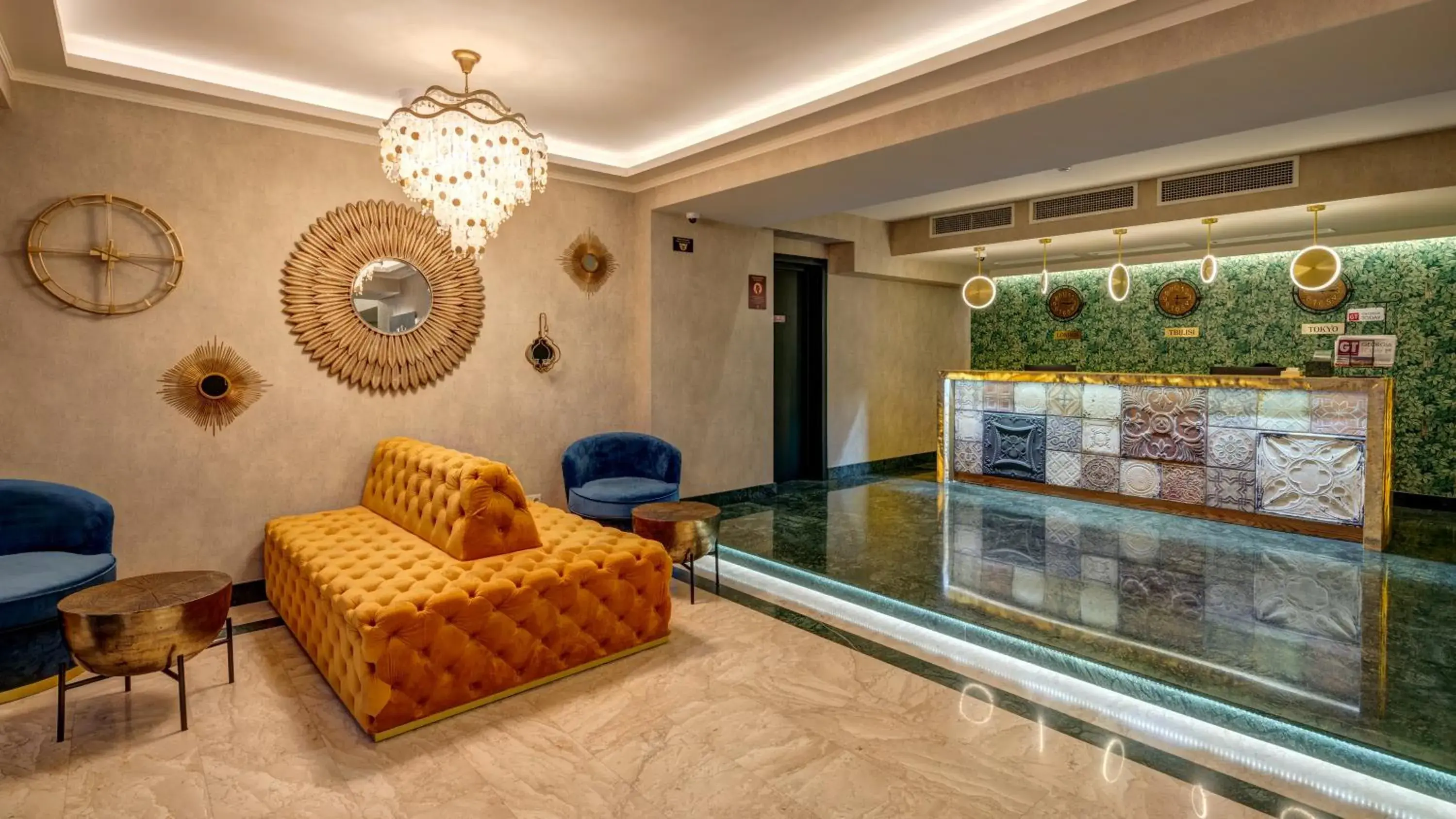 Lobby or reception in Sole Palace Lobby or reception in Sole Palace