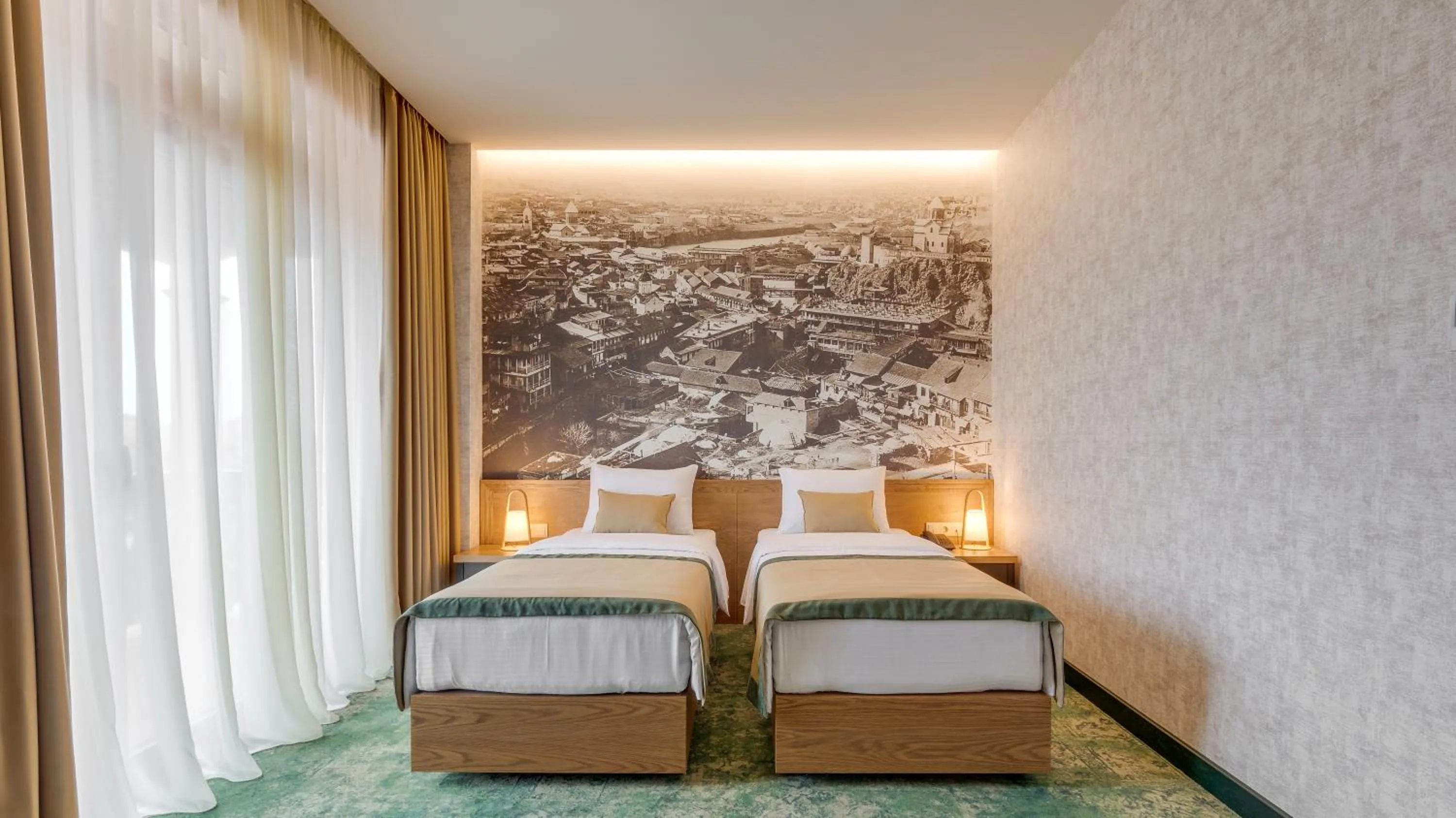 Bedroom, Bed in Sole Palace