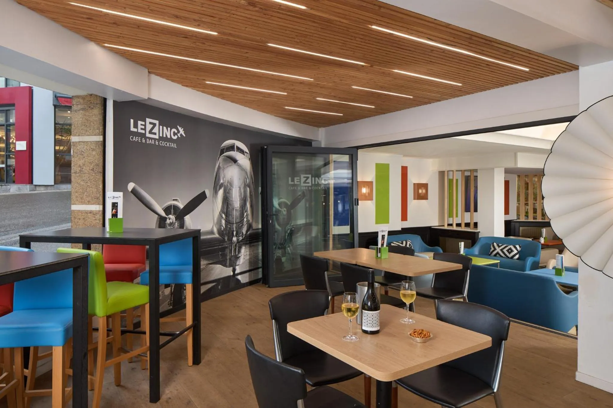 Patio in Hôtel Roissy