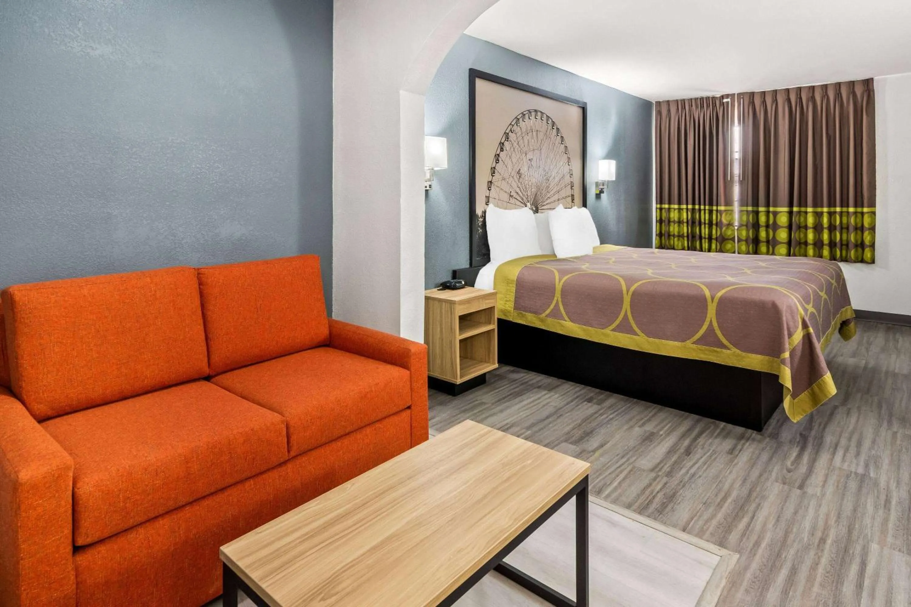 Bed in Super 8 by Wyndham Grand Prairie Southwest