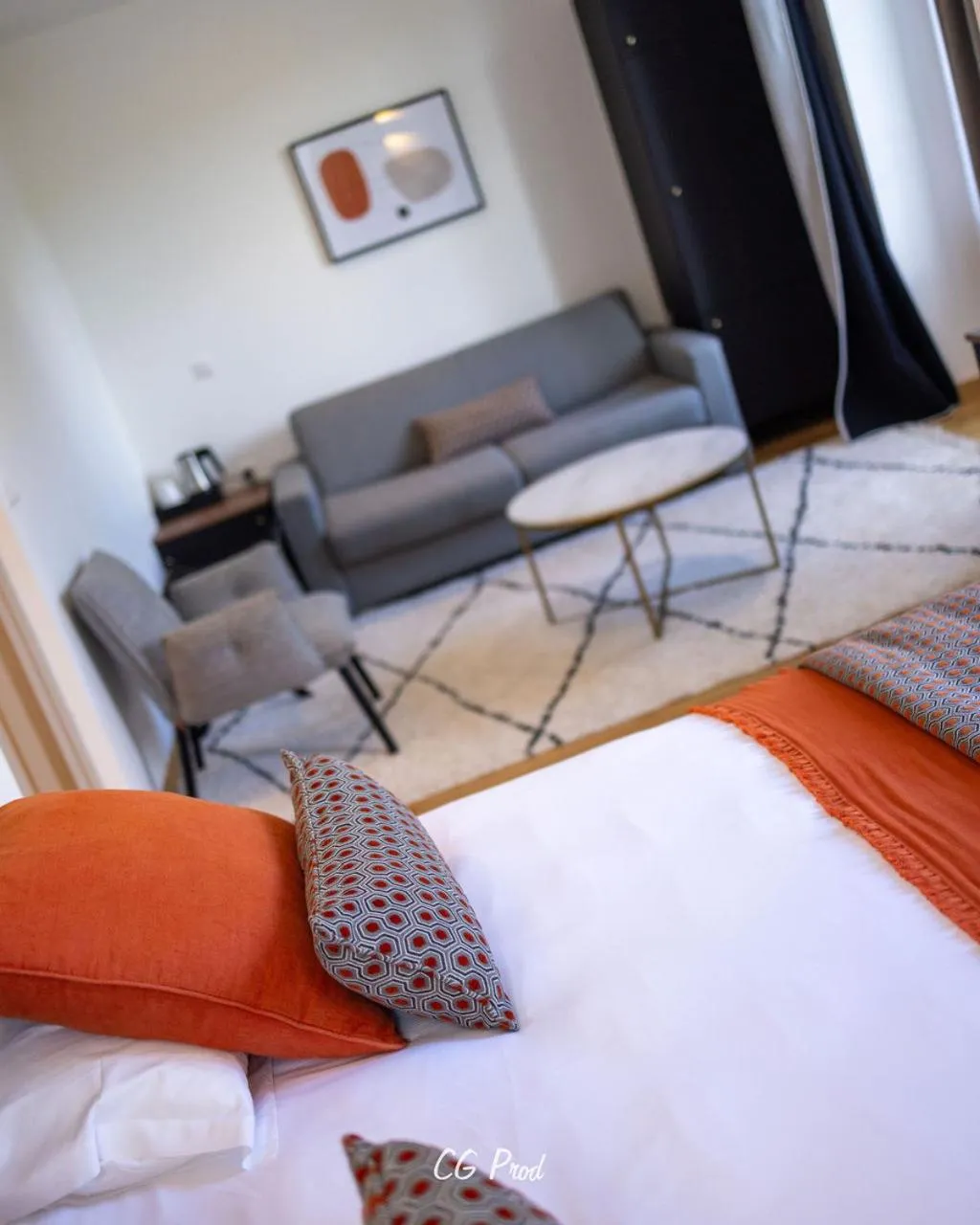 Bedroom, Bed in Hotel Beau Site - Rocamadour