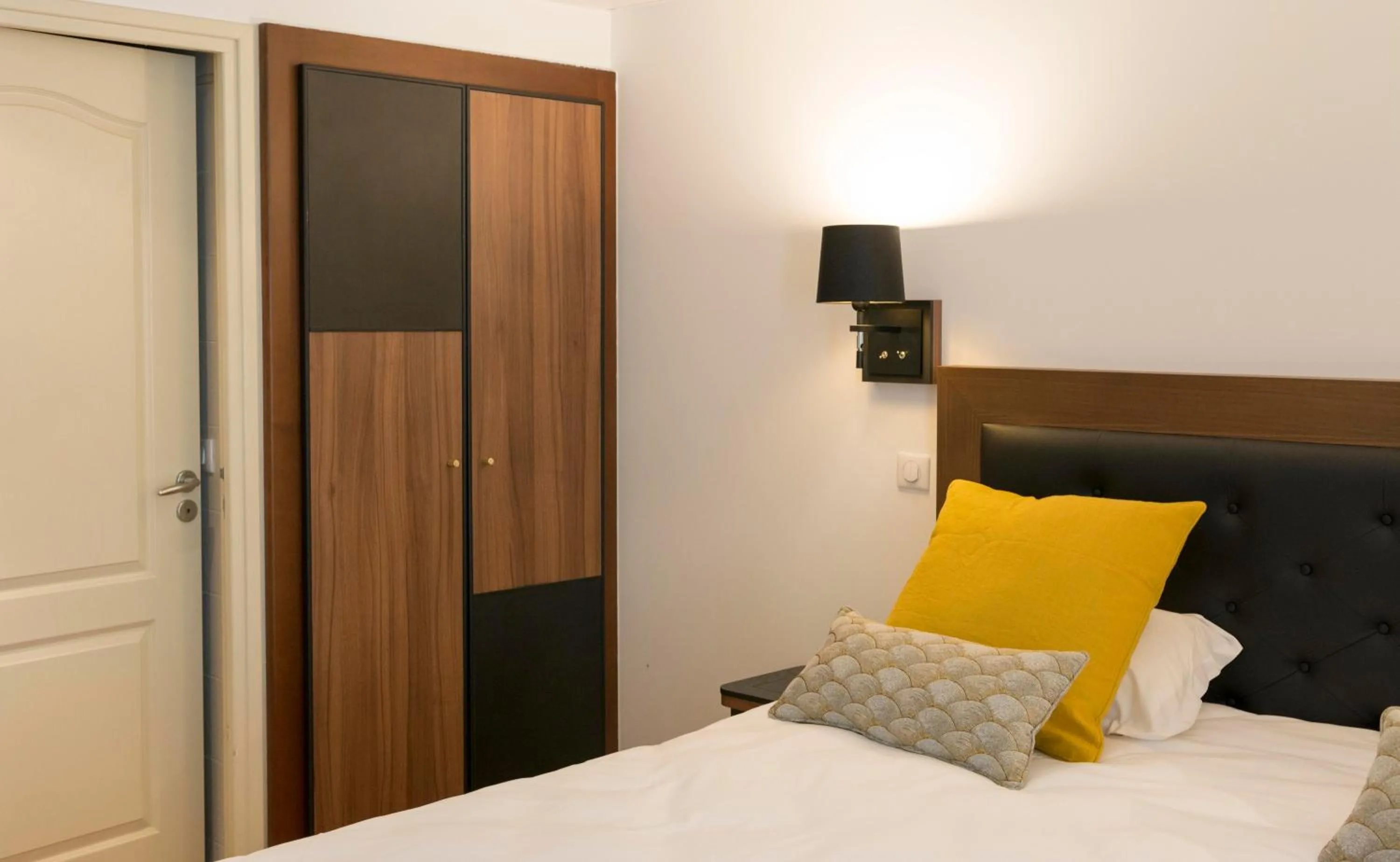 Bed in Hotel Beau Site - Rocamadour