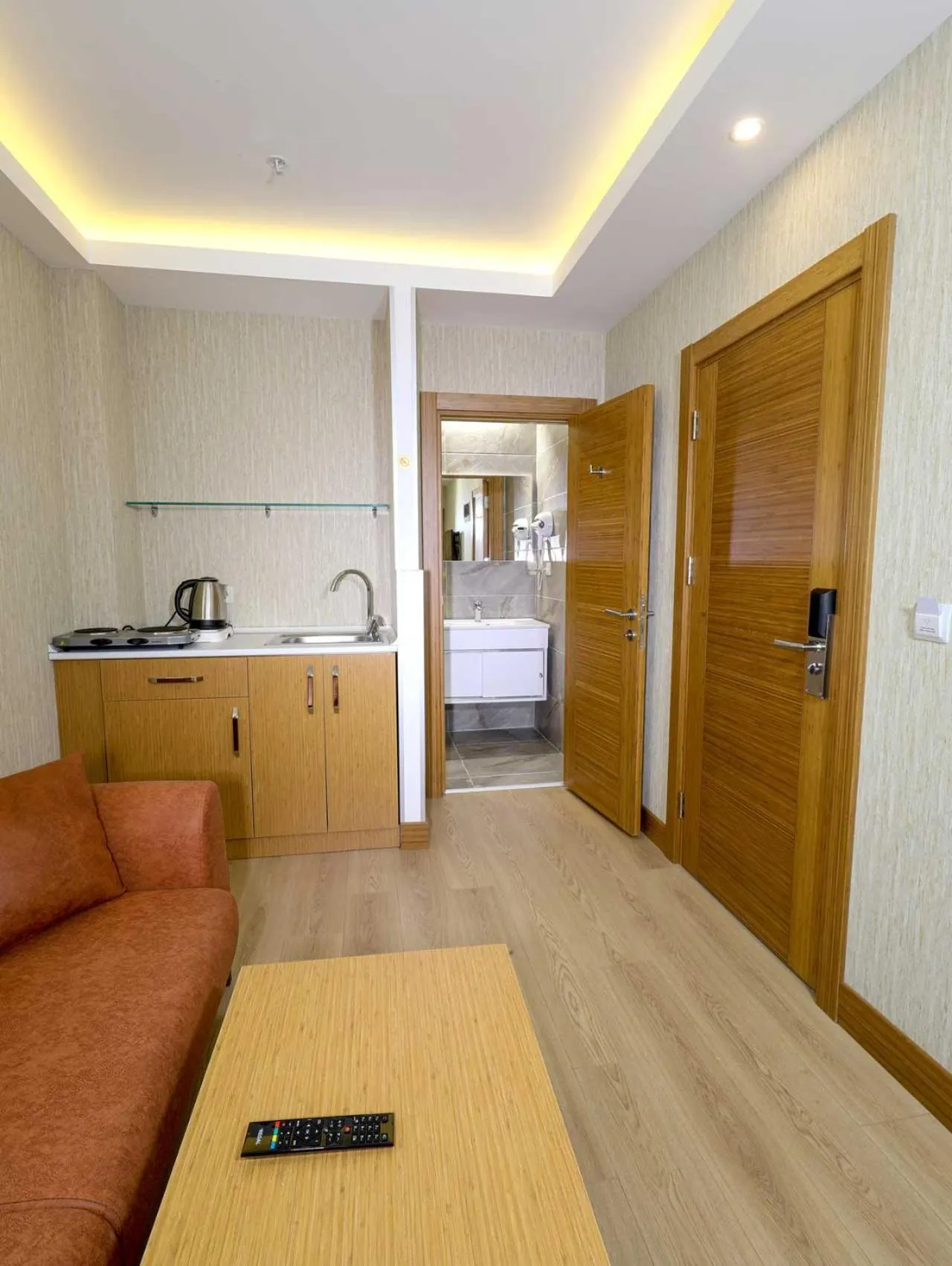 Kitchen or kitchenette in Grand Elmira Suites