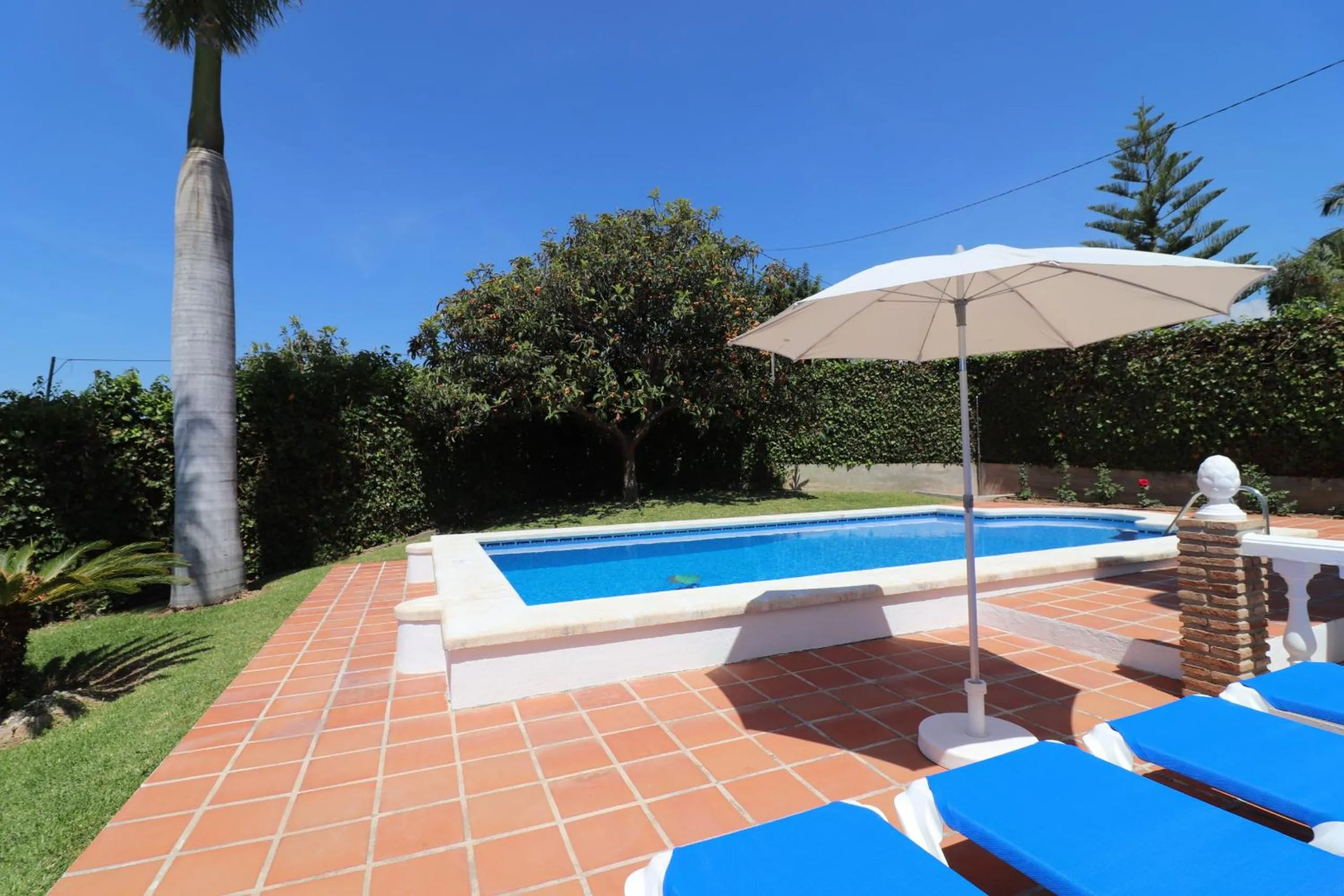 Swimming pool in Villa el Romeral SpainSunRentals 1112