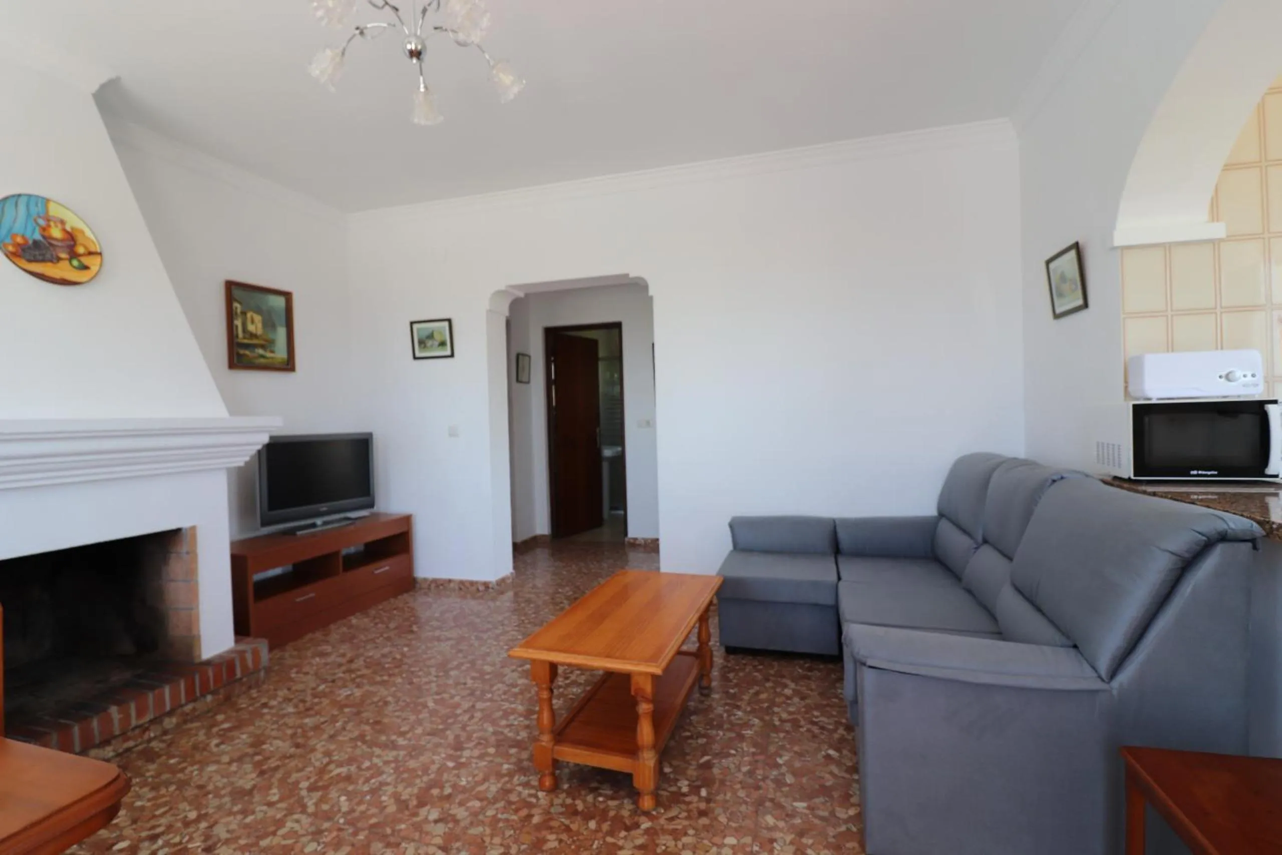 Communal lounge/ TV room in Villa el Romeral SpainSunRentals 1112