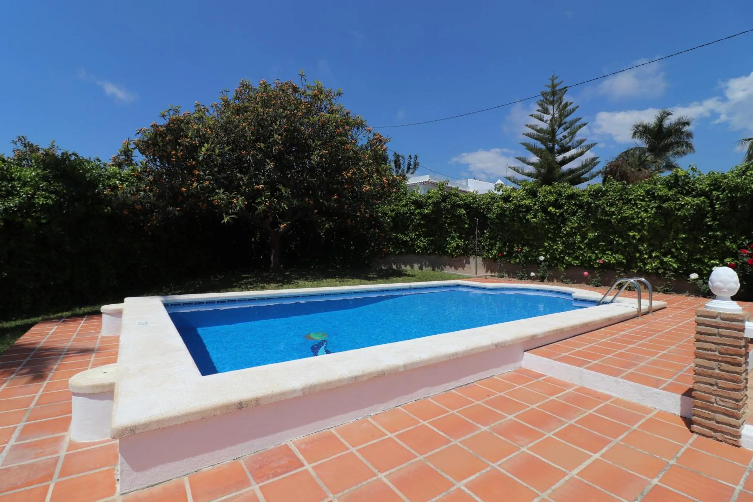Patio in Villa el Romeral SpainSunRentals 1112