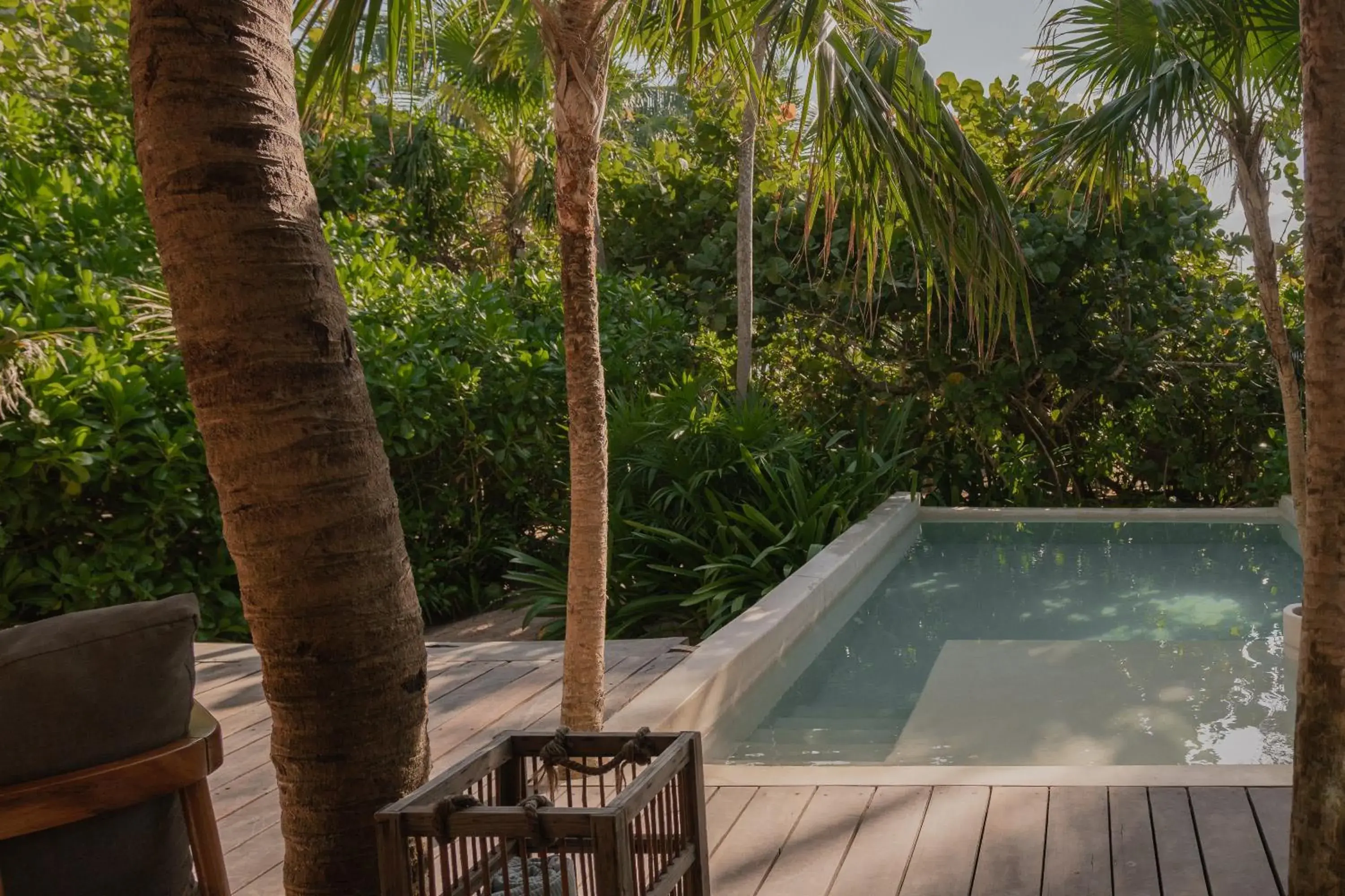 Garden, Swimming Pool in Aldea Canzul Tulum