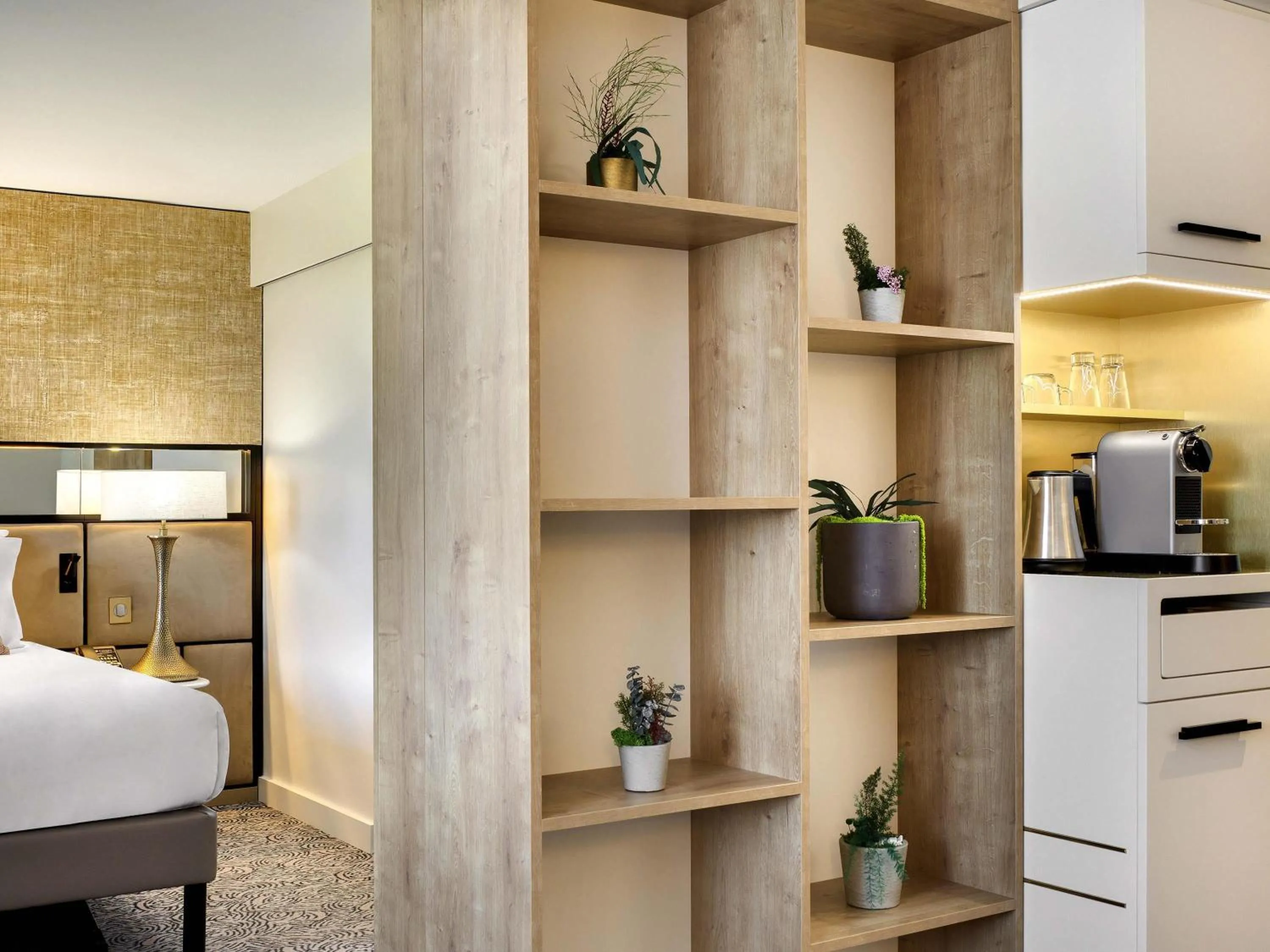 Photo of the whole room, Bed in Pullman La Pléiade Montpellier Centre