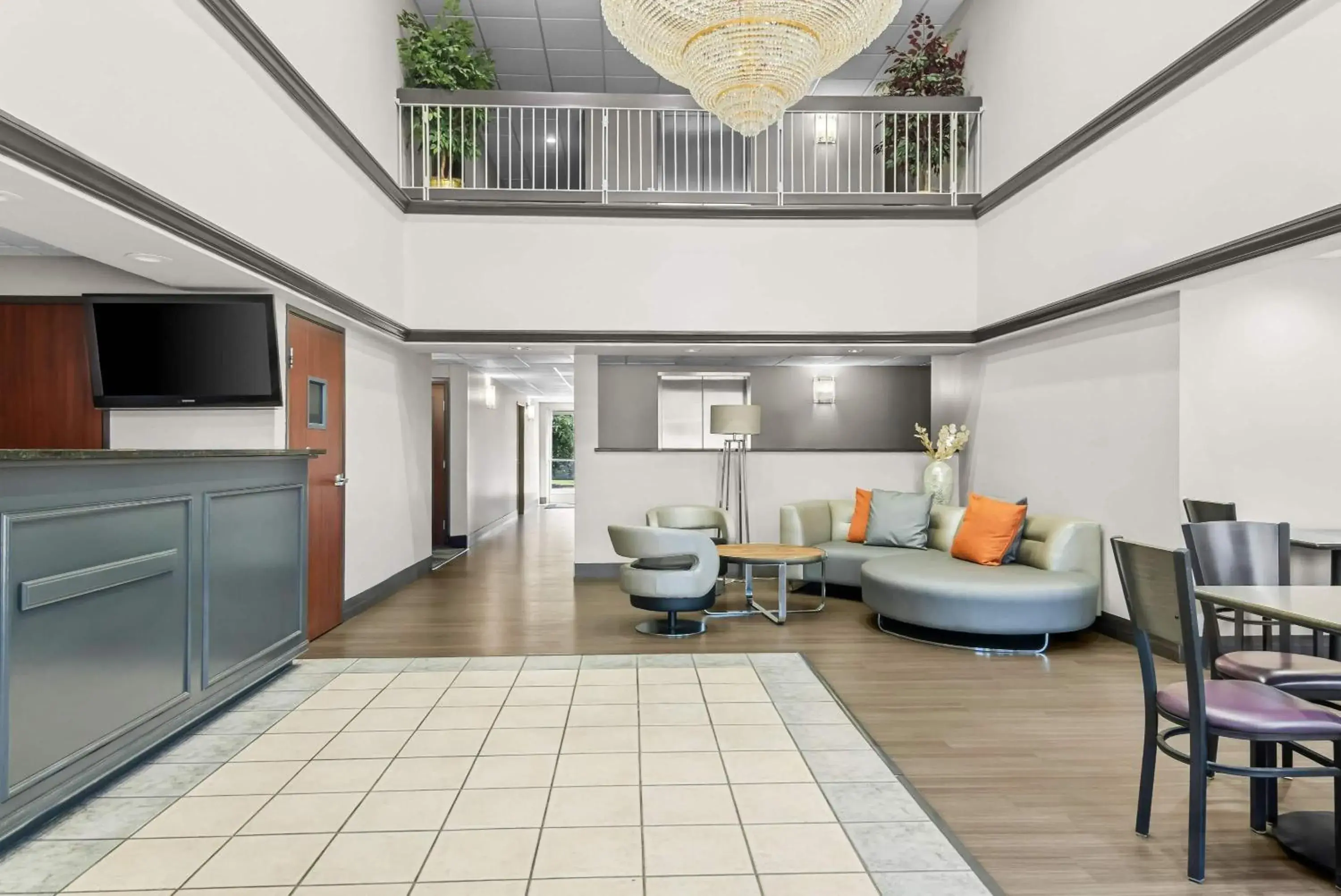 Lobby or reception in Super 8 by Wyndham Weatherford Lobby or reception in Super 8 by Wyndham Weatherford