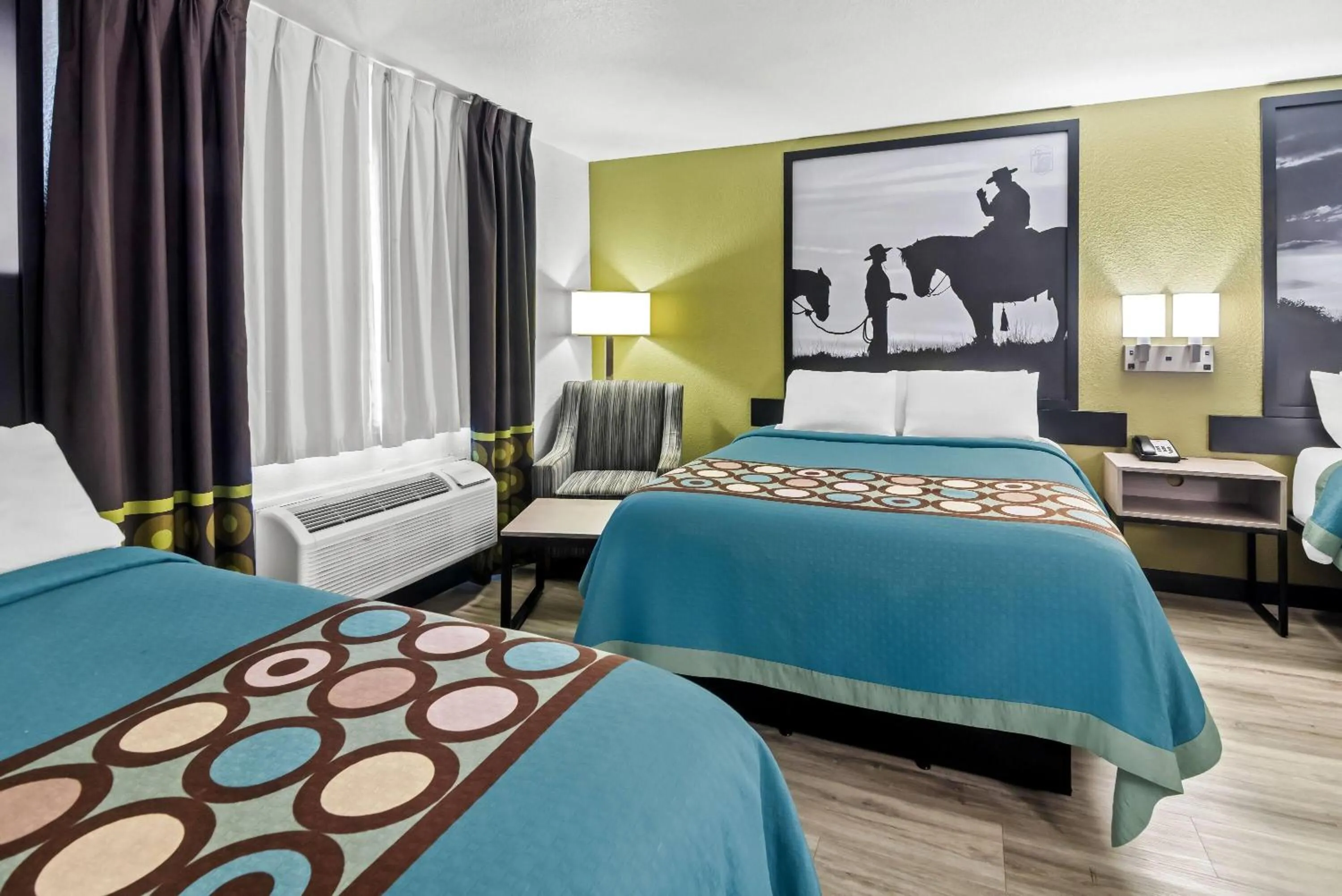 Bed in Super 8 by Wyndham Weatherford