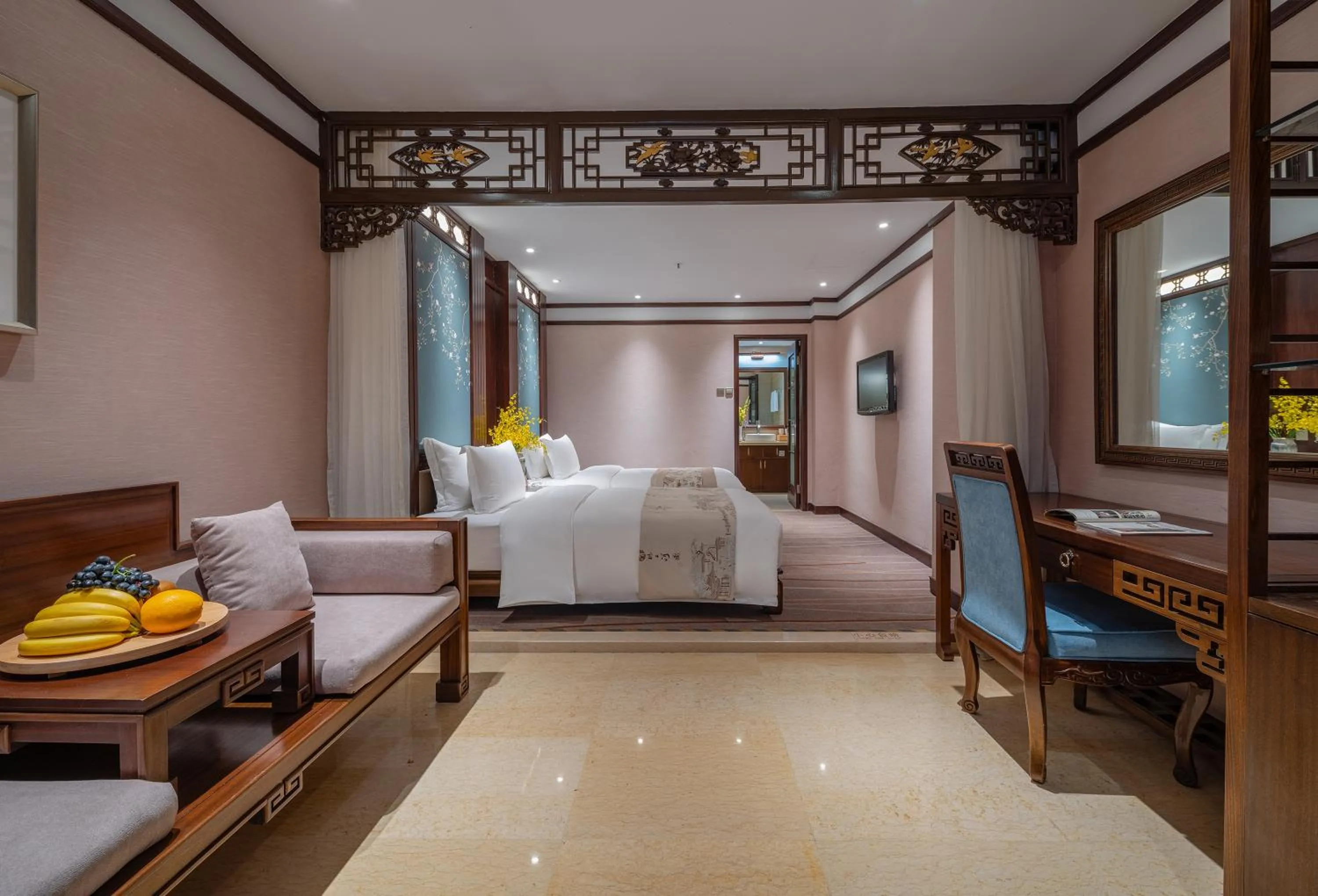 Twin Room in Doof Resort Hotel