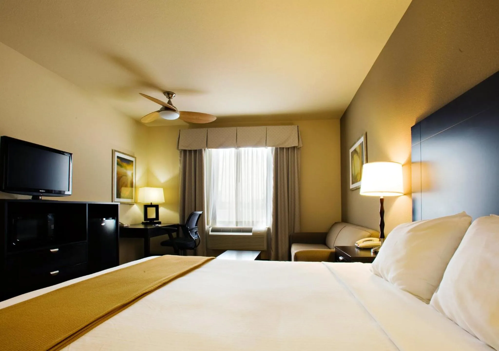 Photo of the whole room, Bed in Holiday Inn Express Hotel &amp; Suites Shamrock North by IHG