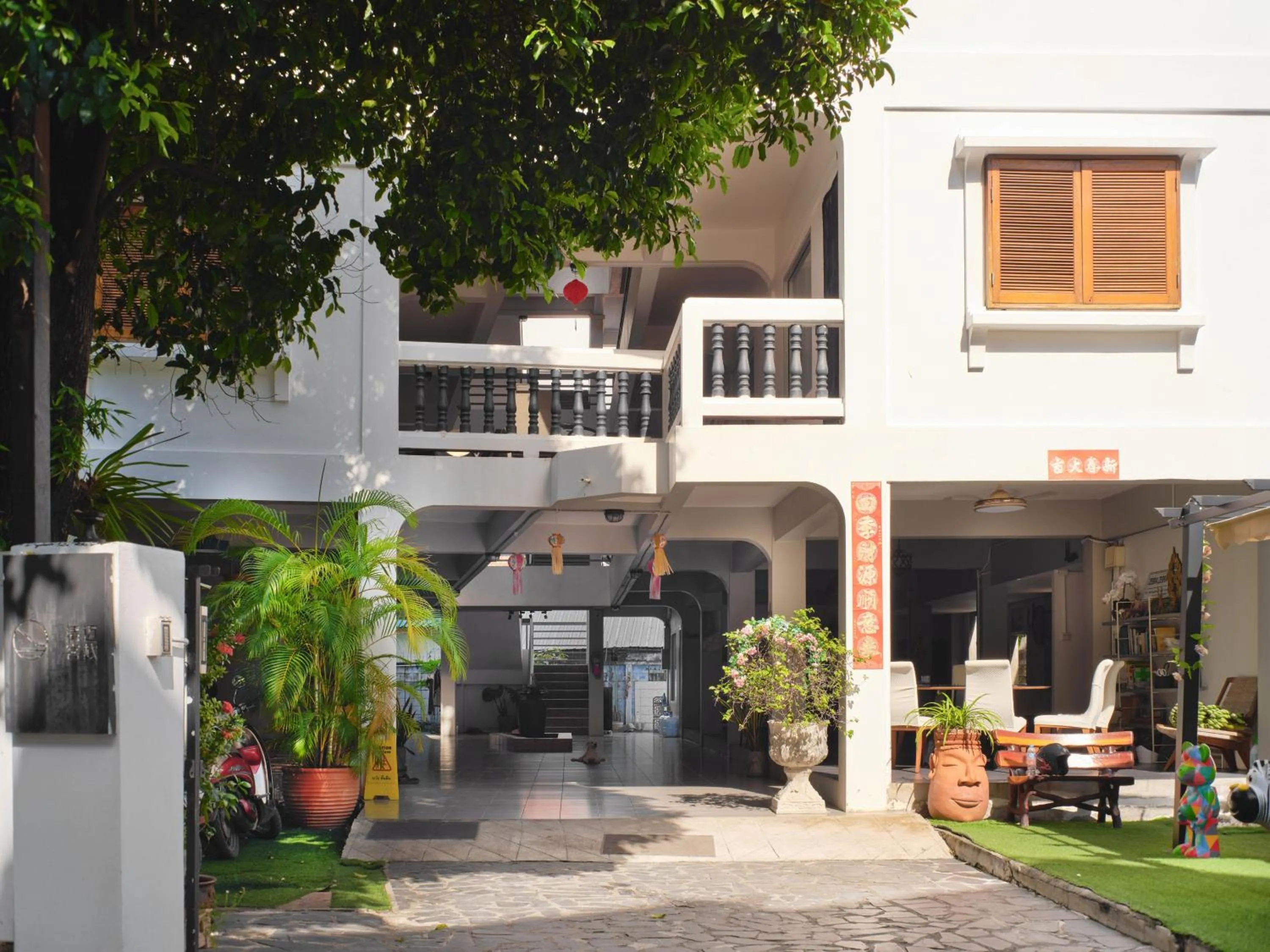 Property building in Chiangmai Inn Guesthouse