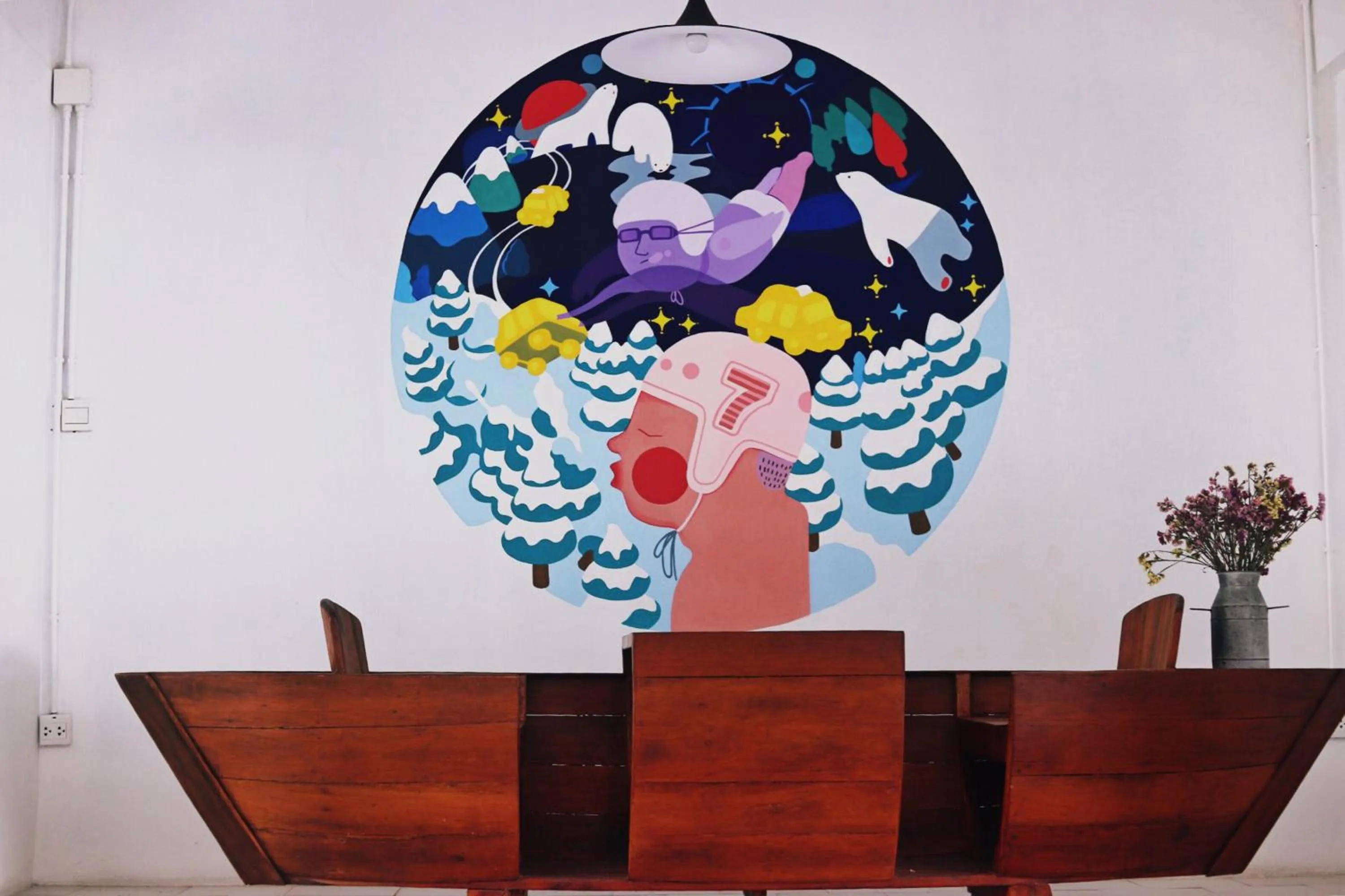 Lounge or bar in Chiangmai Inn Guesthouse