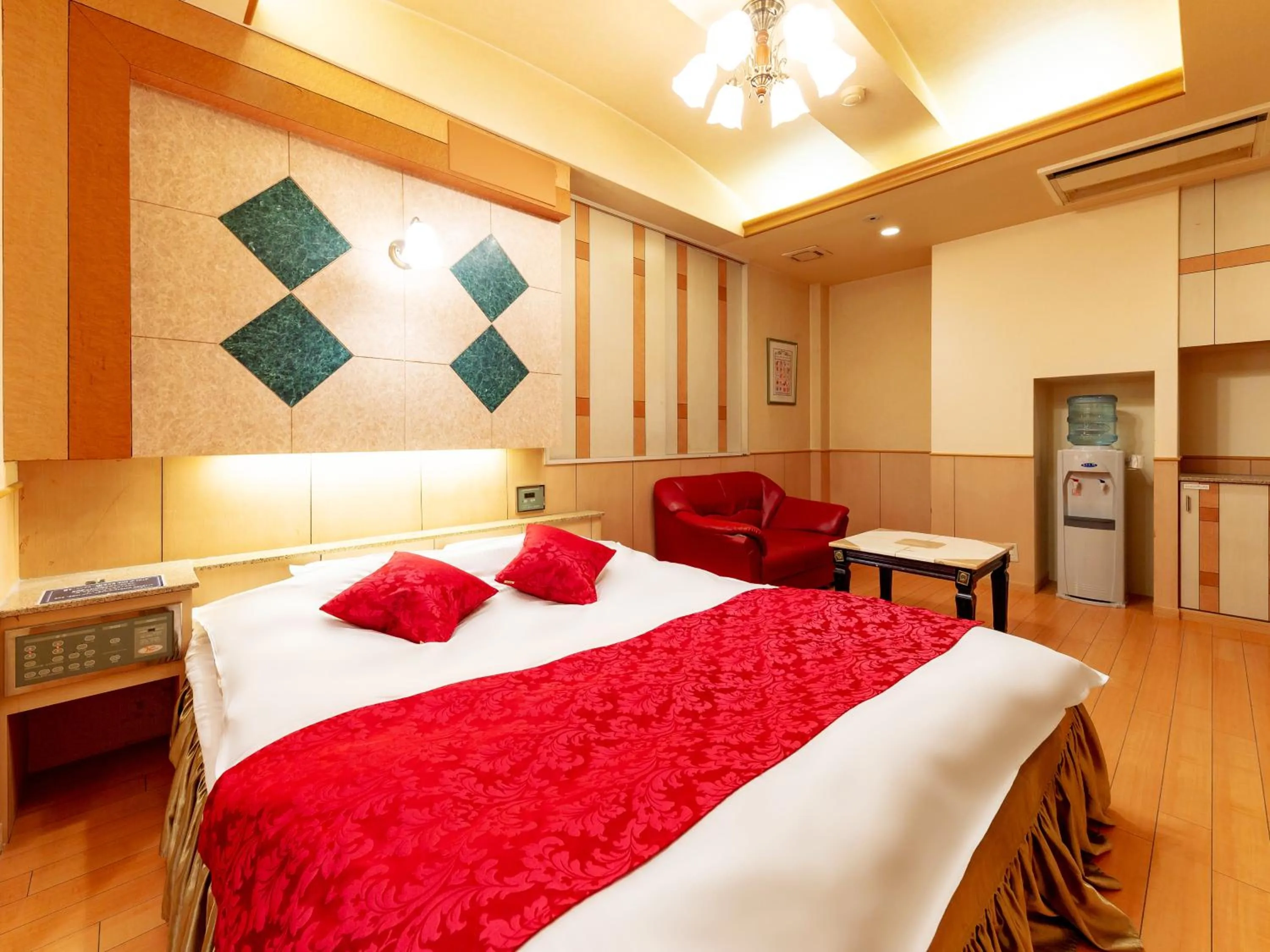Bed in Hotel Mine (Love Hotel)