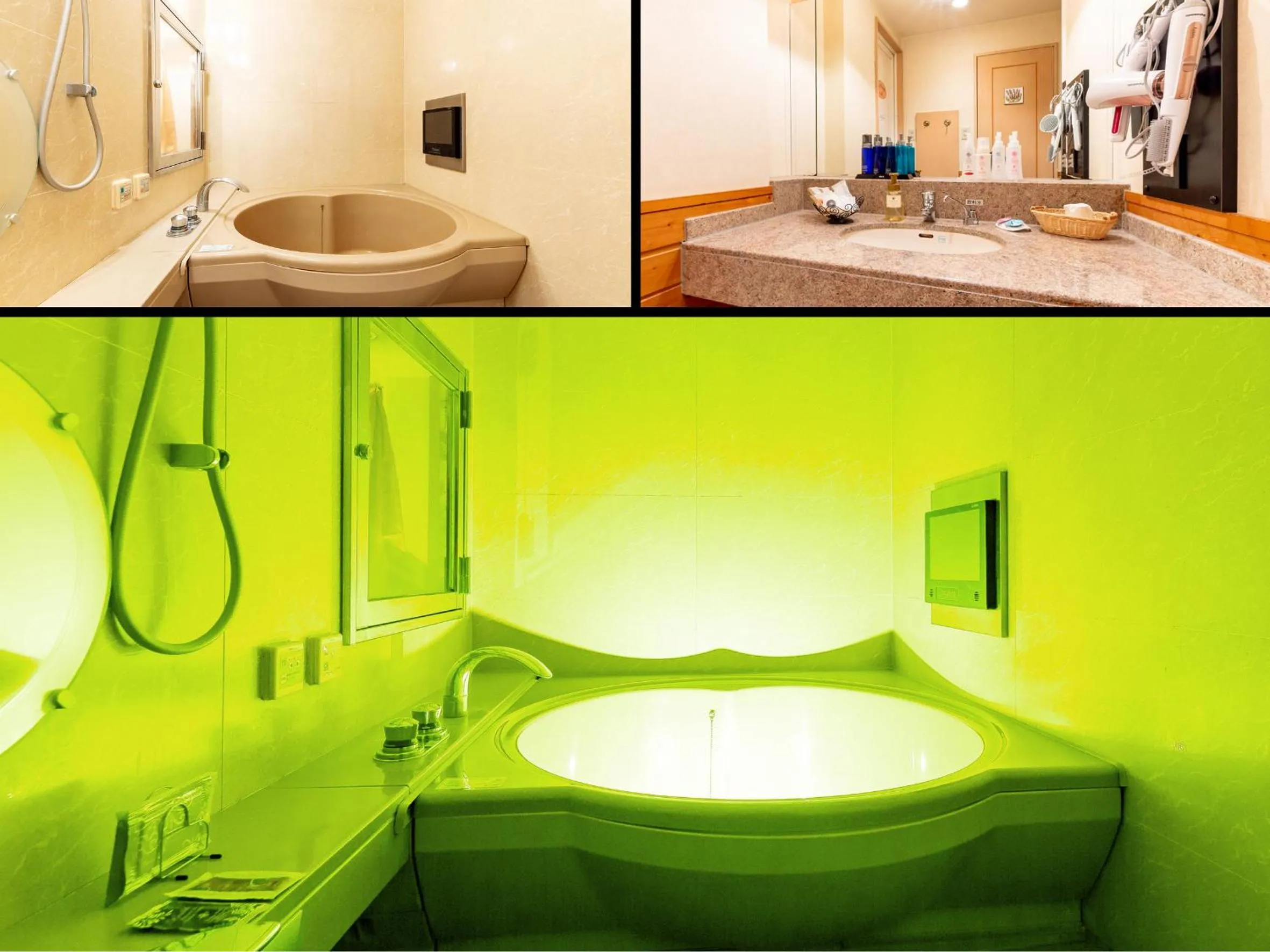 Bathroom in Hotel Mine (Love Hotel)