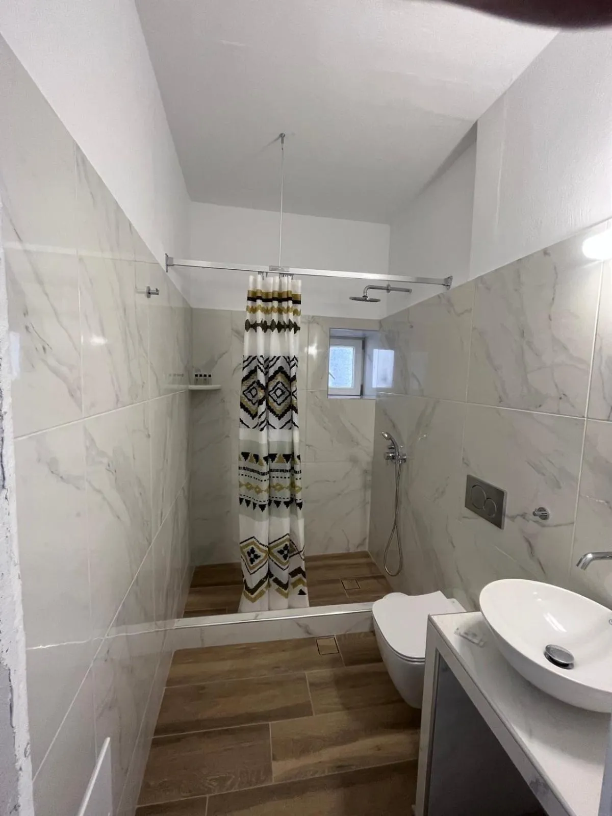 Shower in Firaxenia rooms
