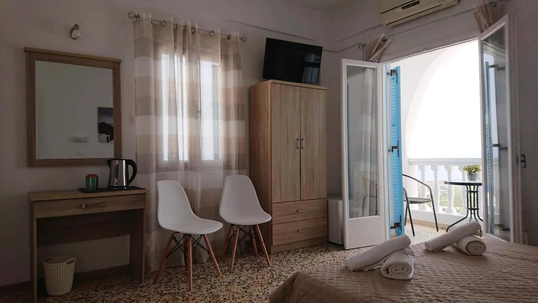 Bed in Firaxenia rooms