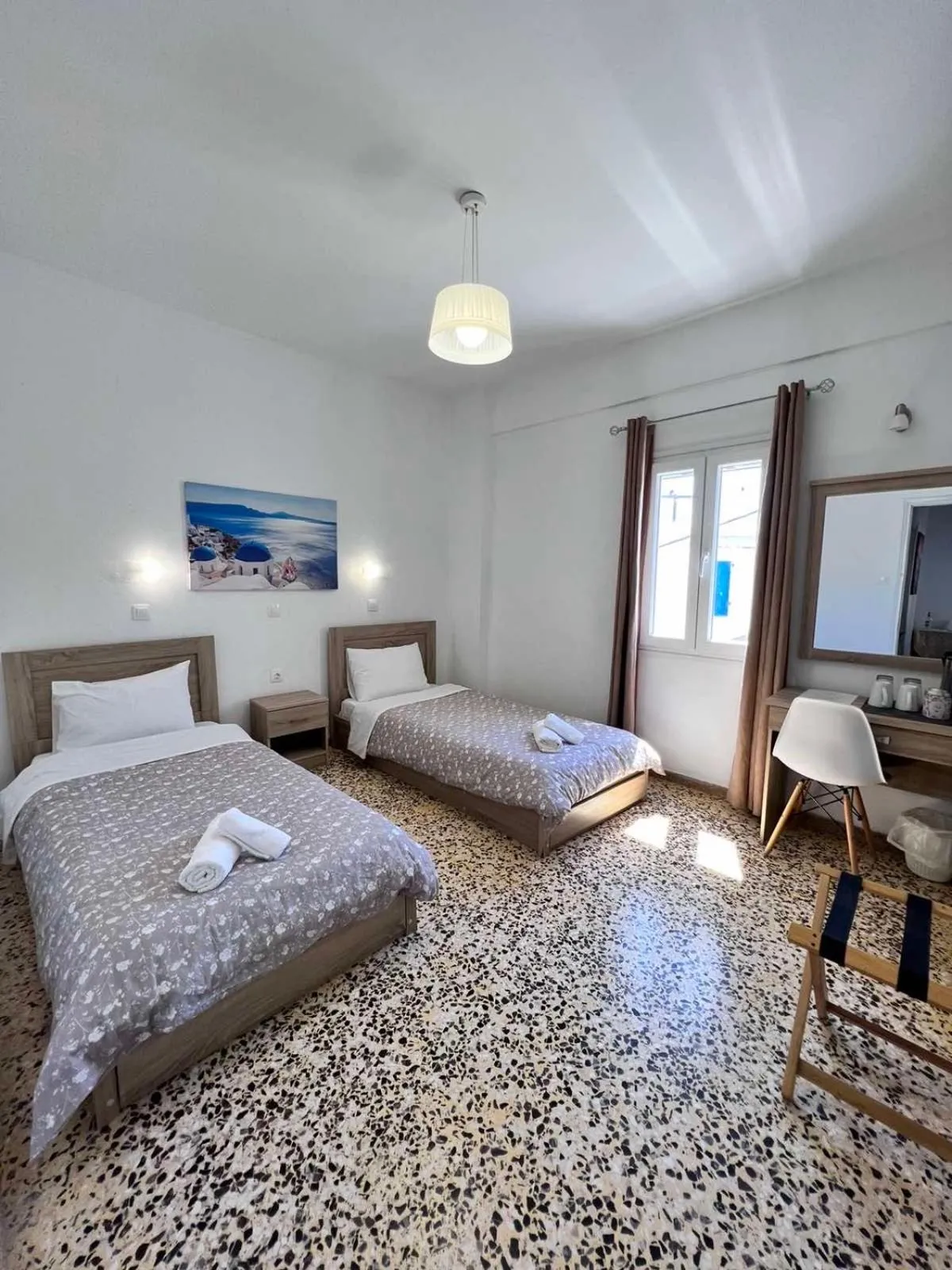 Photo of the whole room, Bed in Firaxenia rooms