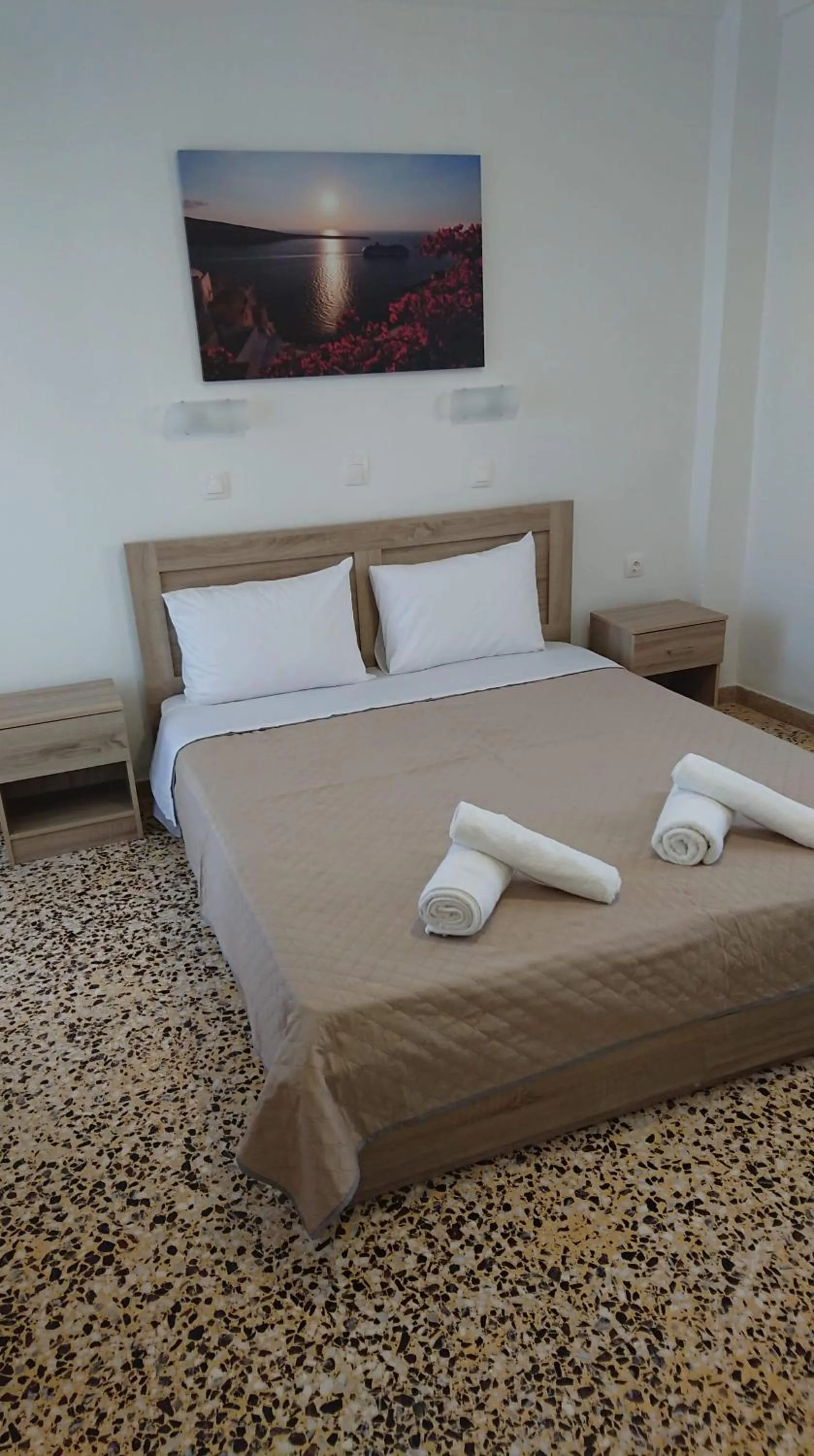 Bed in Firaxenia rooms