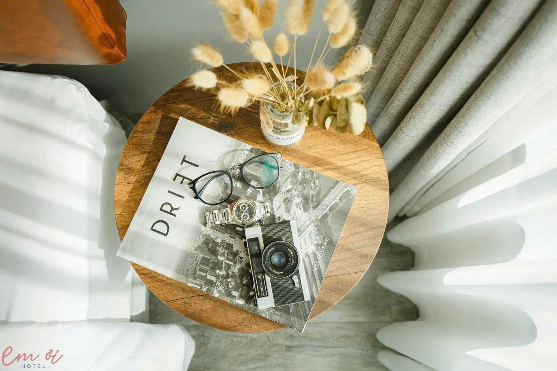 Decorative detail in Em Oi Boutique Hotel