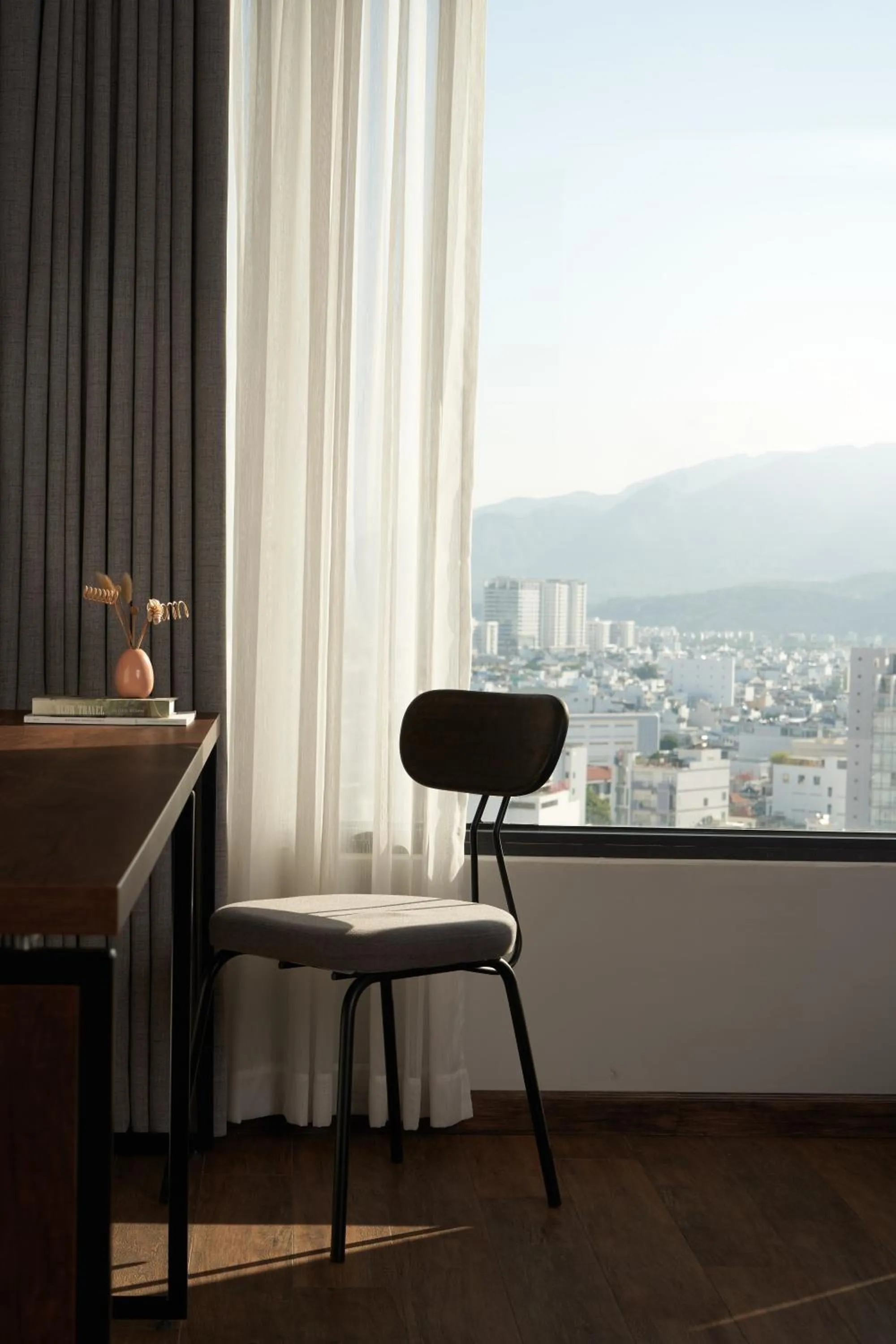 City view in Em Oi Boutique Hotel