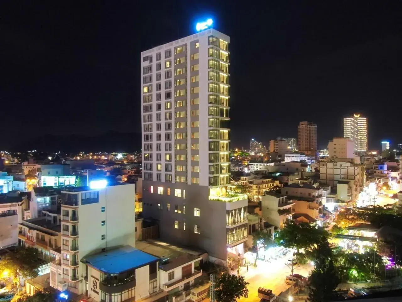 Property building in Em Oi Boutique Hotel Property building in Em Oi Boutique Hotel