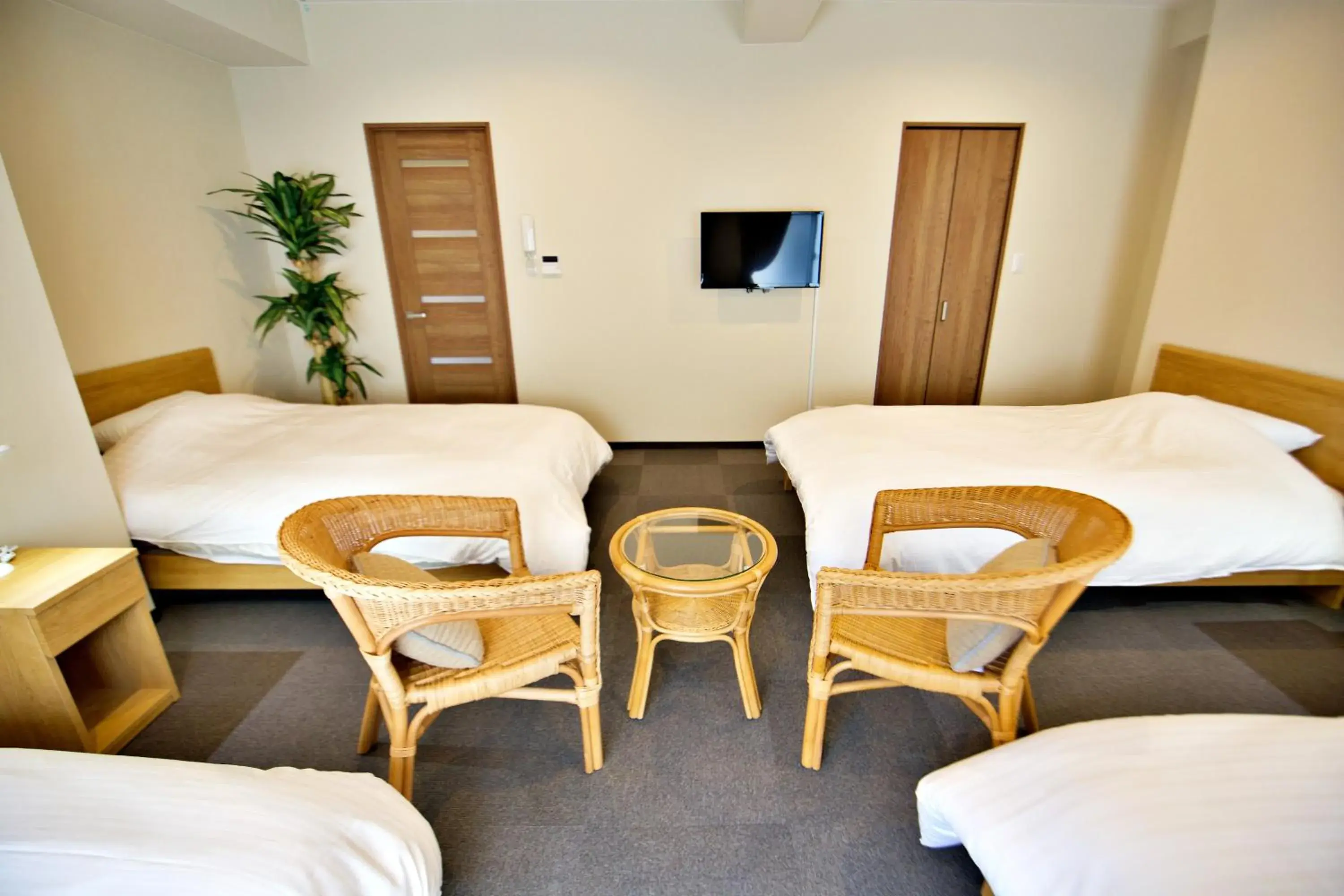 Bed in KURA HOTEL IZUMISANO Bed in KURA HOTEL IZUMISANO