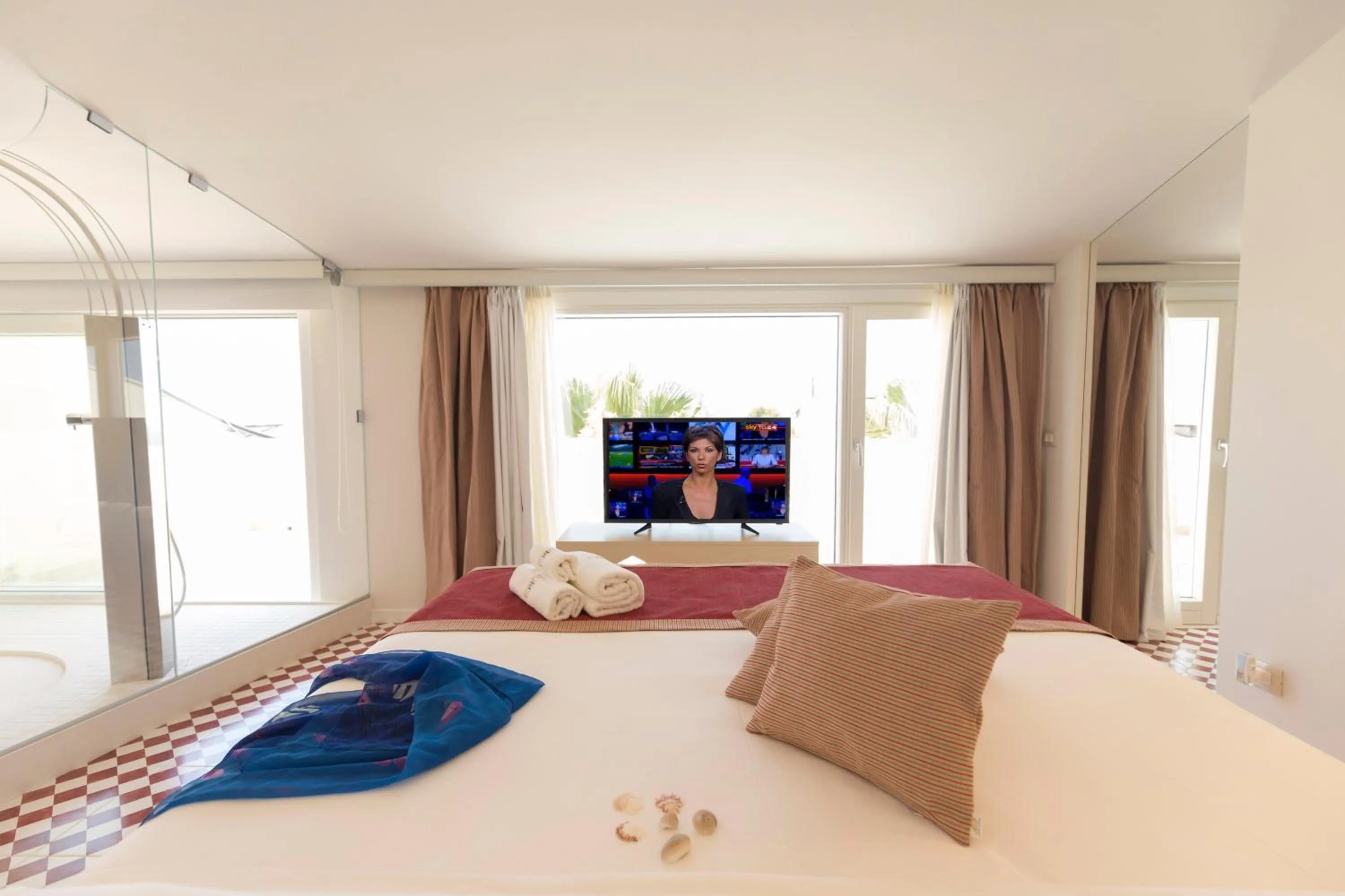 TV and multimedia, Bed in Suite Hotel L'Oasi di Riaci