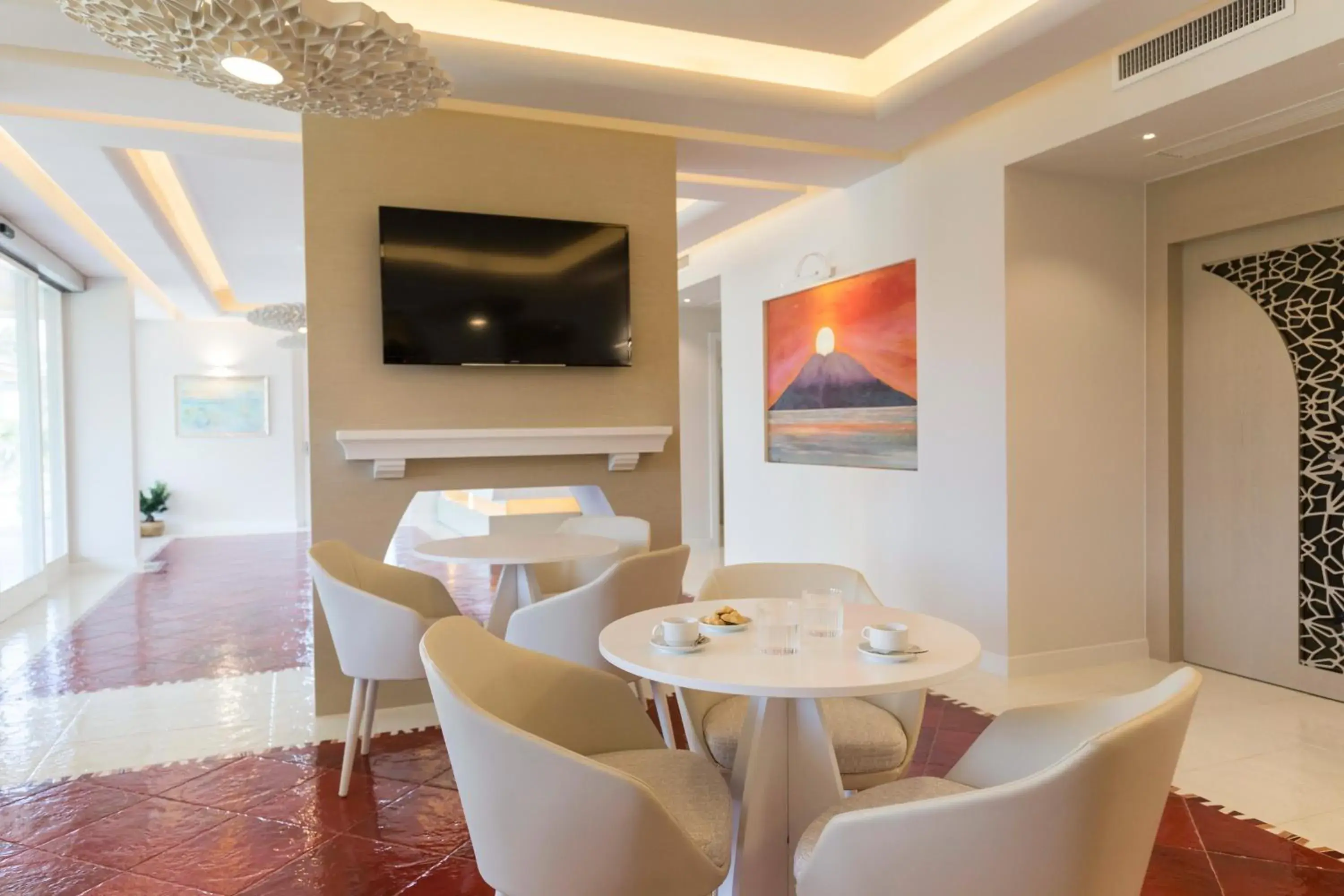 Lounge or bar in Suite Hotel L'Oasi di Riaci Lounge or bar in Suite Hotel L'Oasi di Riaci