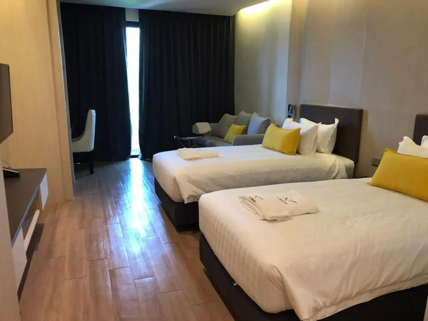 Bed in De VeraNiO Resort Bed in De VeraNiO Resort