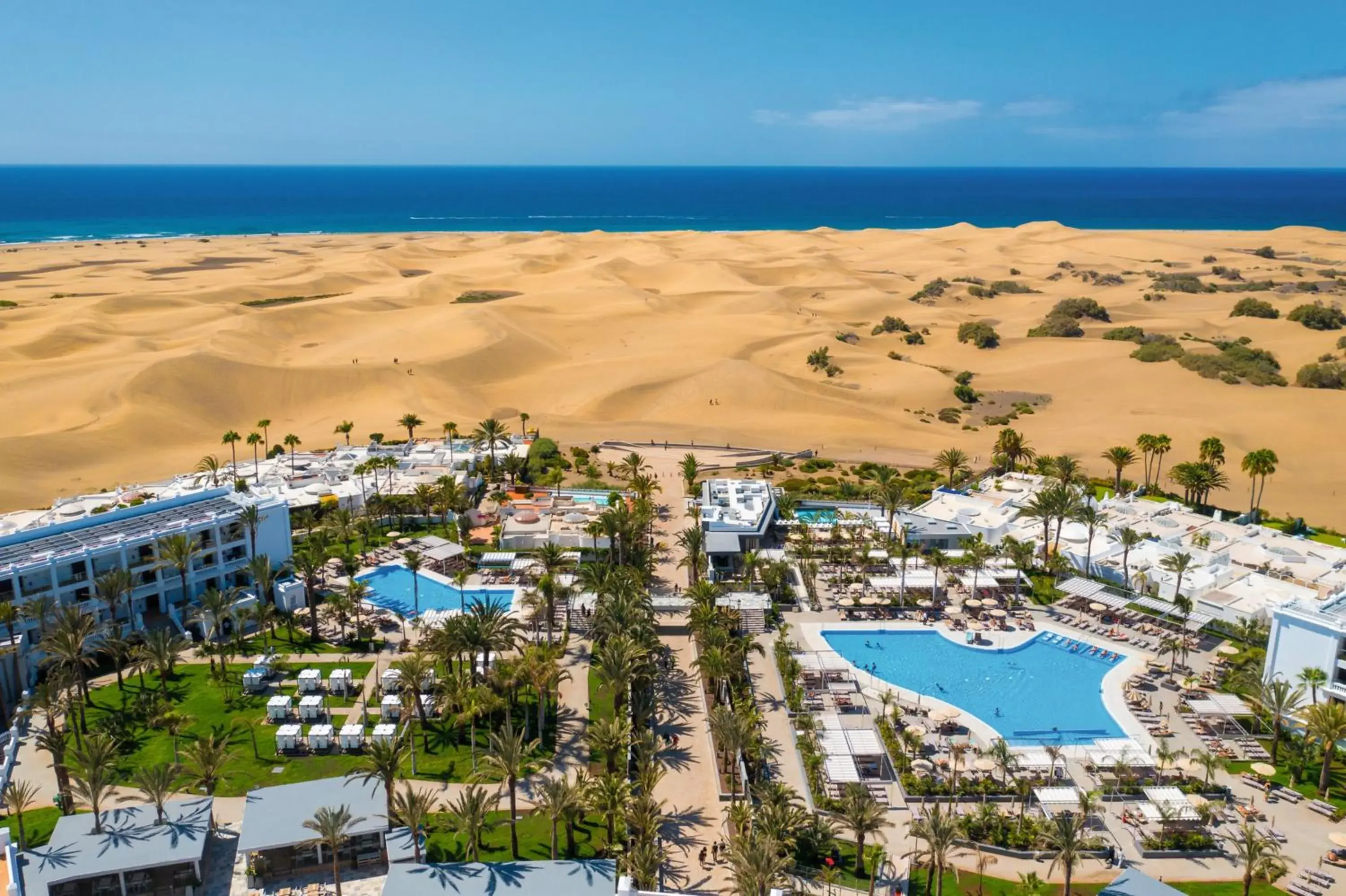 Bird's eye view in Hotel Riu Palace Maspalomas - Adults Only Bird's eye view in Hotel Riu Palace Maspalomas - Adults Only