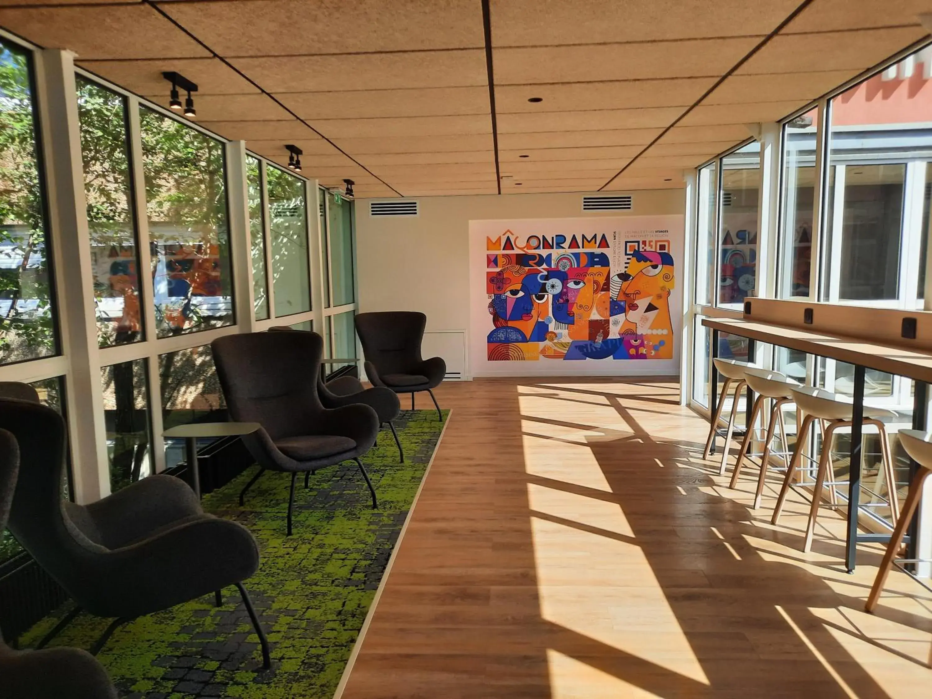 Lobby or reception in Cit'Hotel Escatel Lobby or reception in Cit'Hotel Escatel