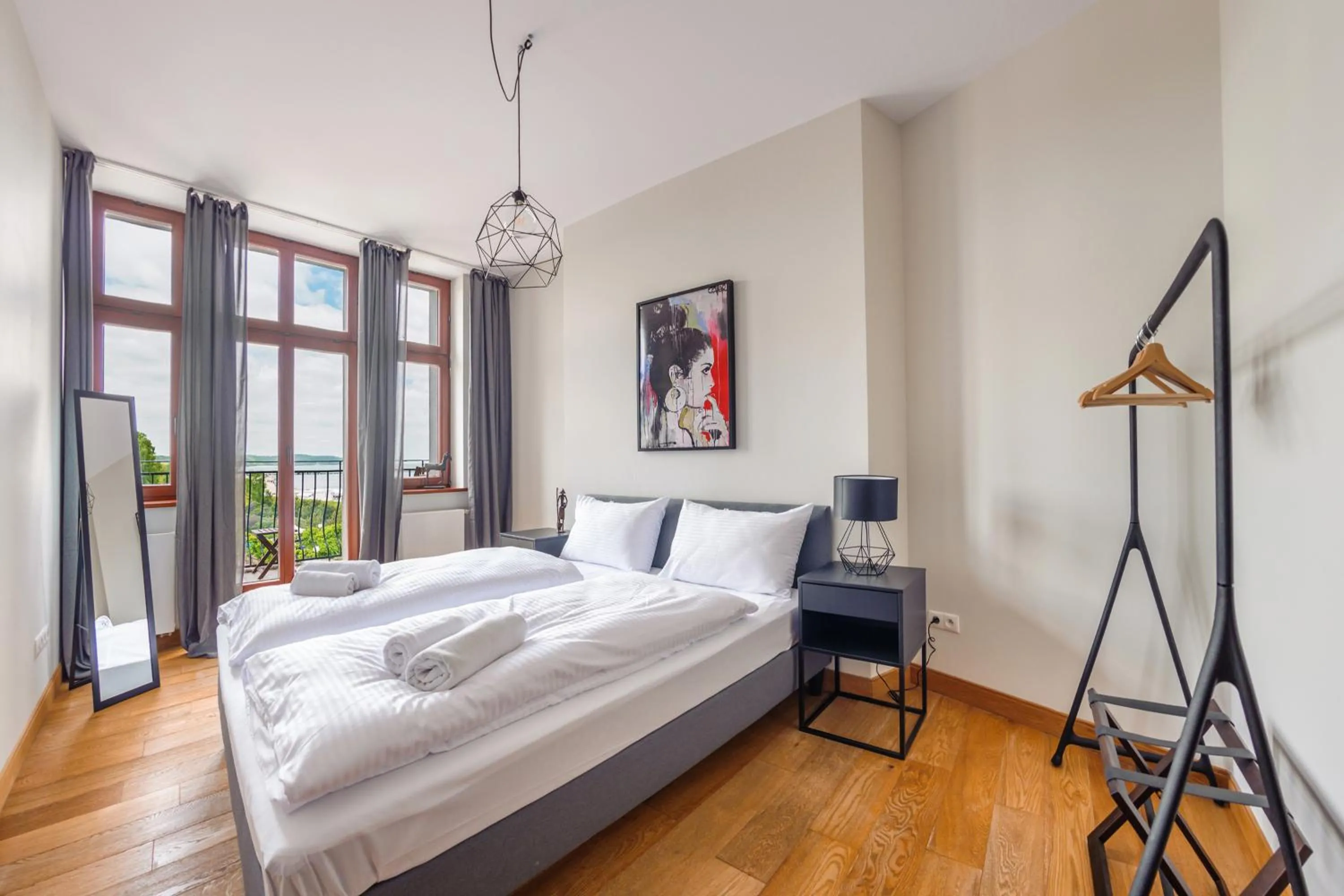 Bedroom, Bed in Traugutta Premium, Sun & Snow