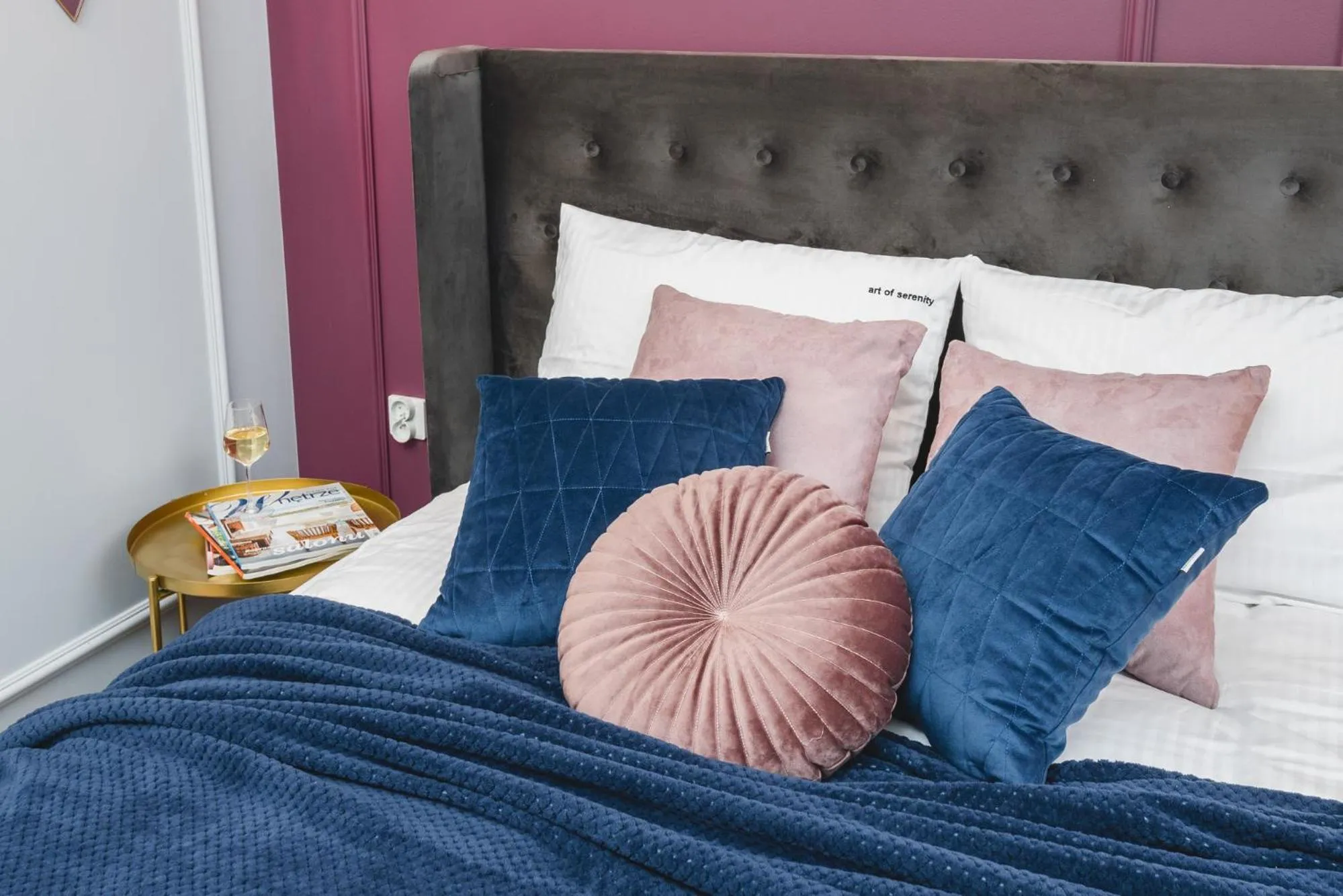 Bed in Art of Serenity