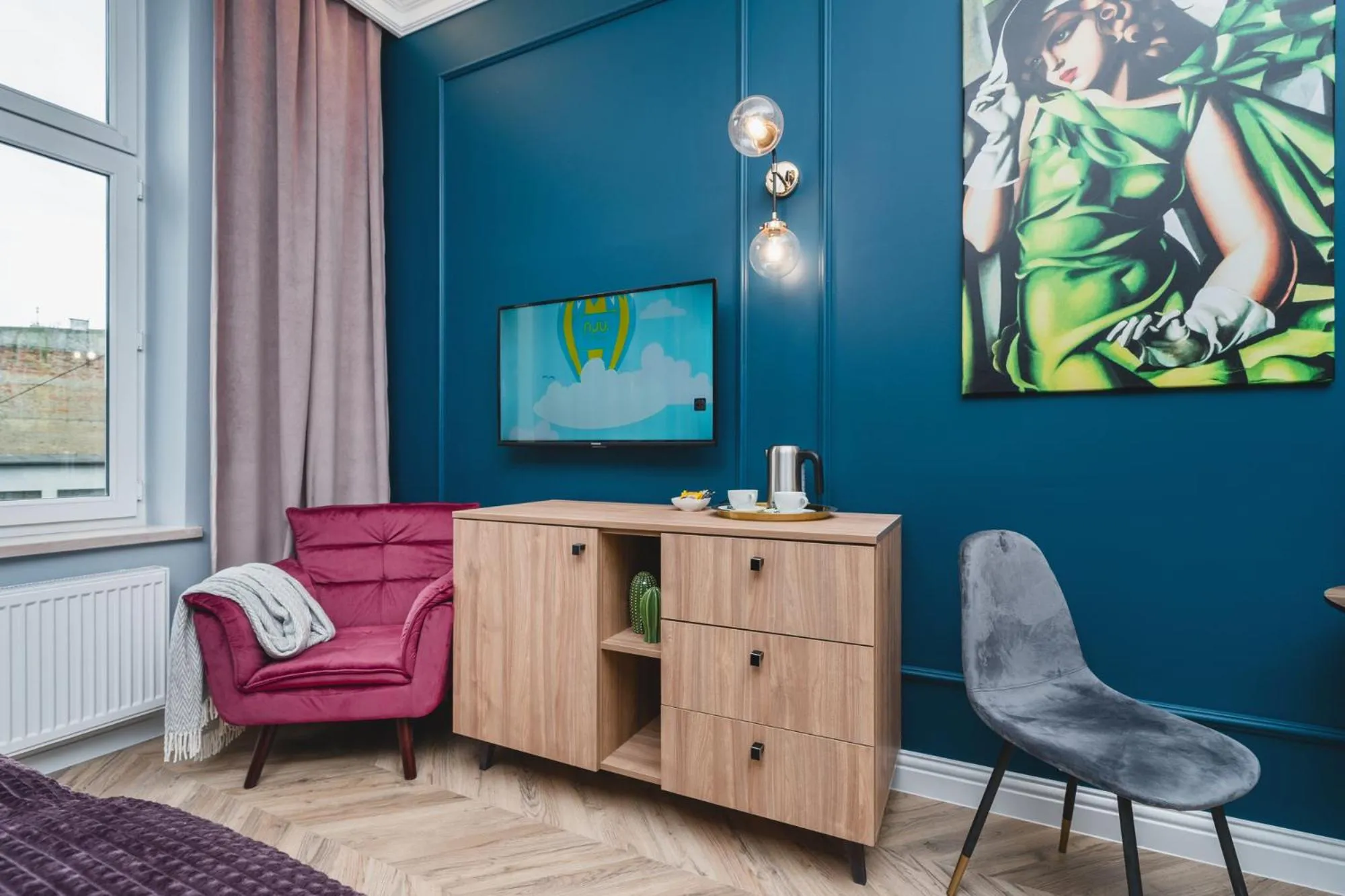 Seating area in Art of Serenity