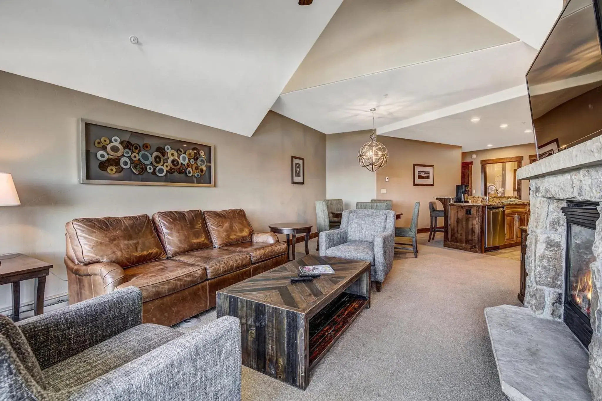 Living room in Crystal Peak Lodge By Vail Resorts Living room in Crystal Peak Lodge By Vail Resorts